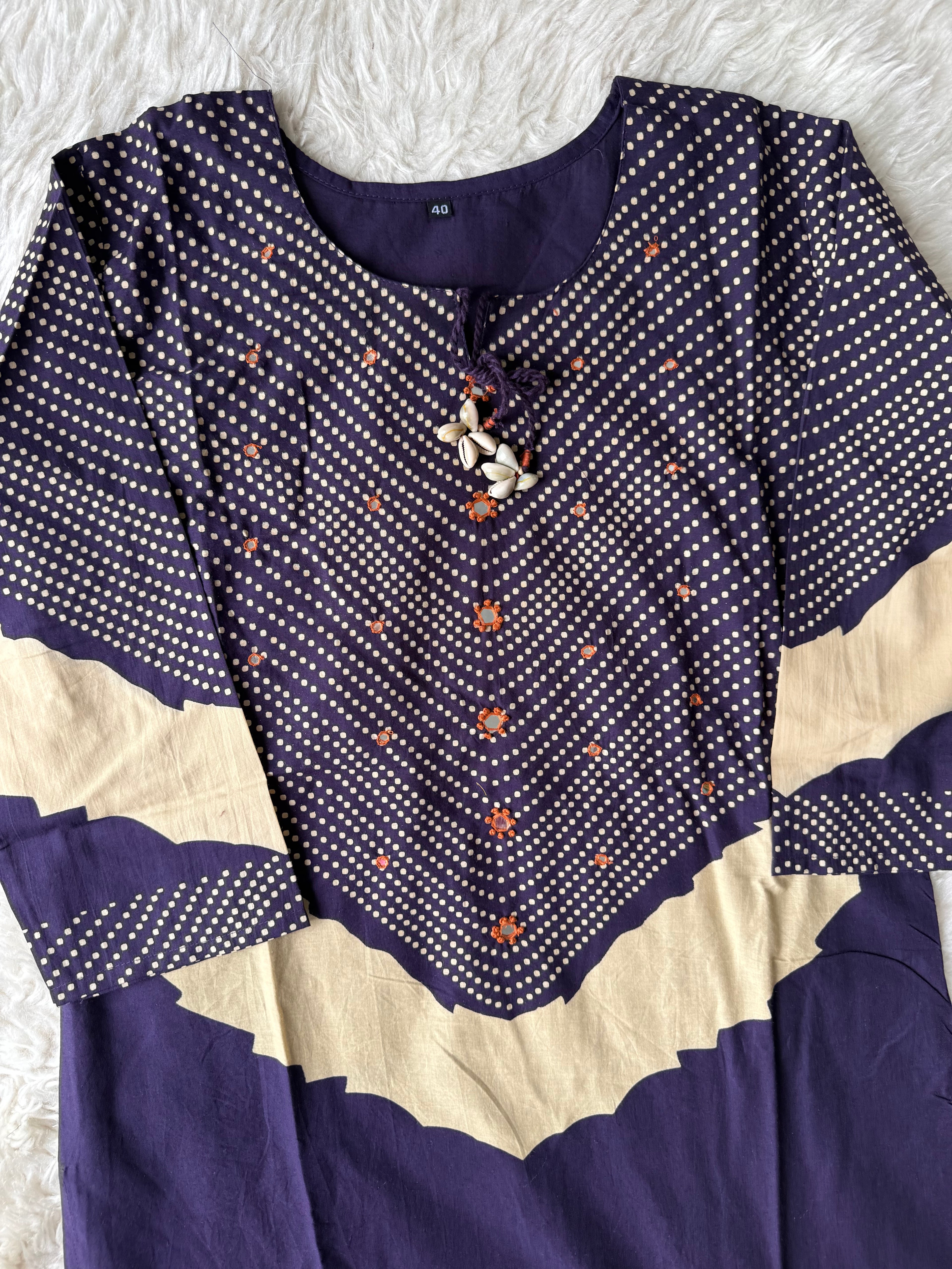 Pure Cotton Kurti Plazo Dupatta Set