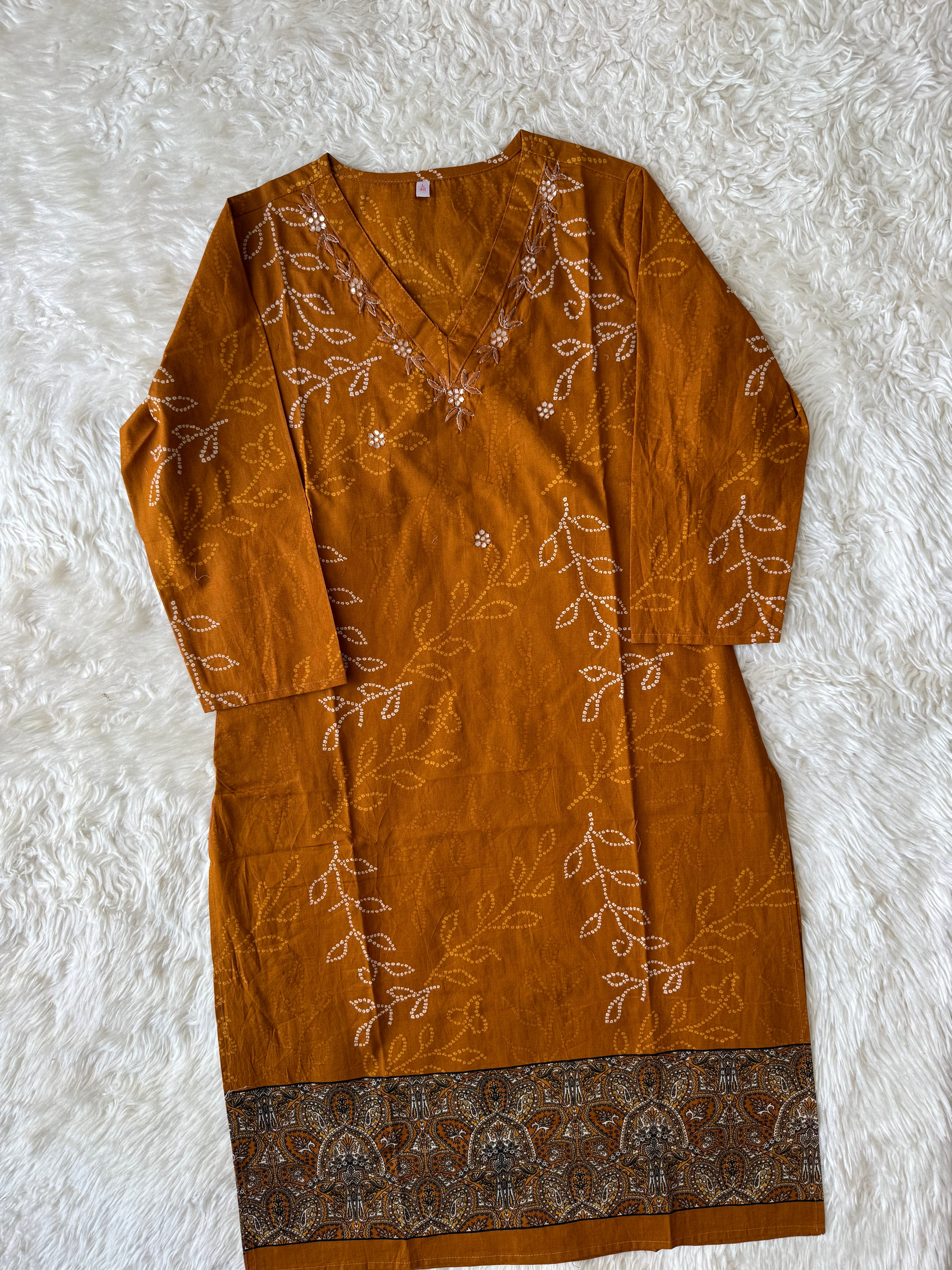 Premium Cotton Kurti