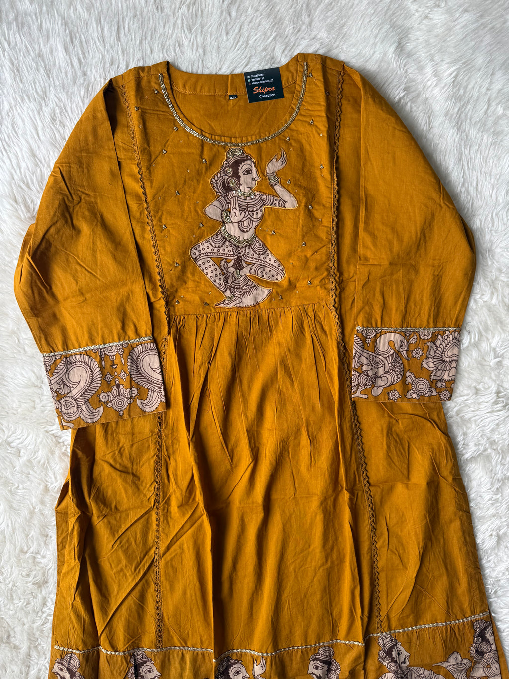 Premium Cotton Kurti Pant Dupatta Set