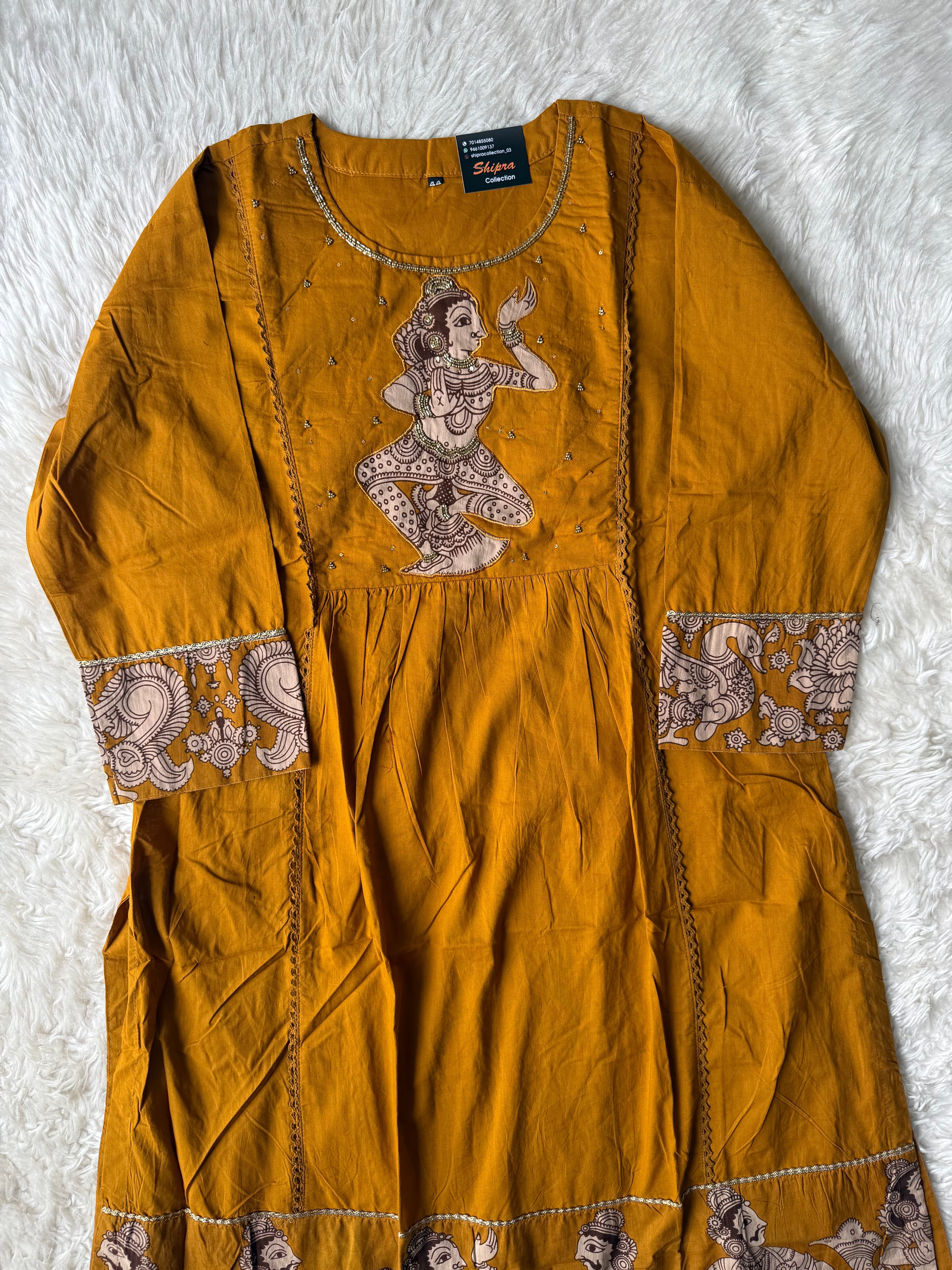 Premium Cotton Kurti Pant Dupatta Set