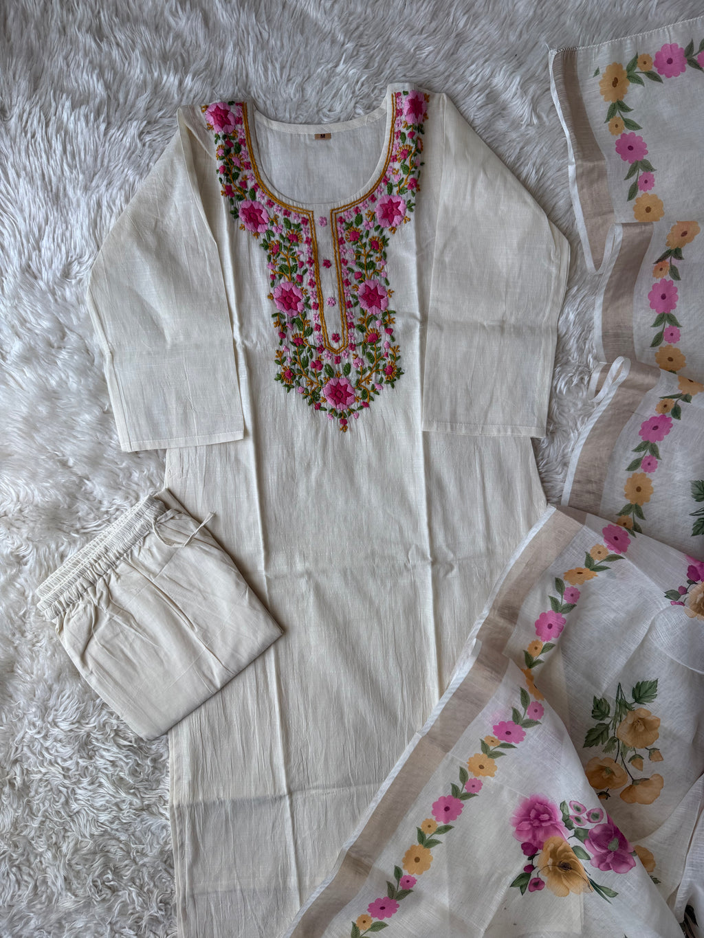 Premium Mul Cotton Embroidery Work Collection 🌸