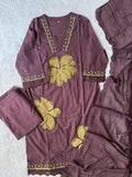 Pure Cotton Kurti Pant Dupatta Set