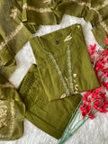 Budget Friendly Kurti Pant Dupatta Set