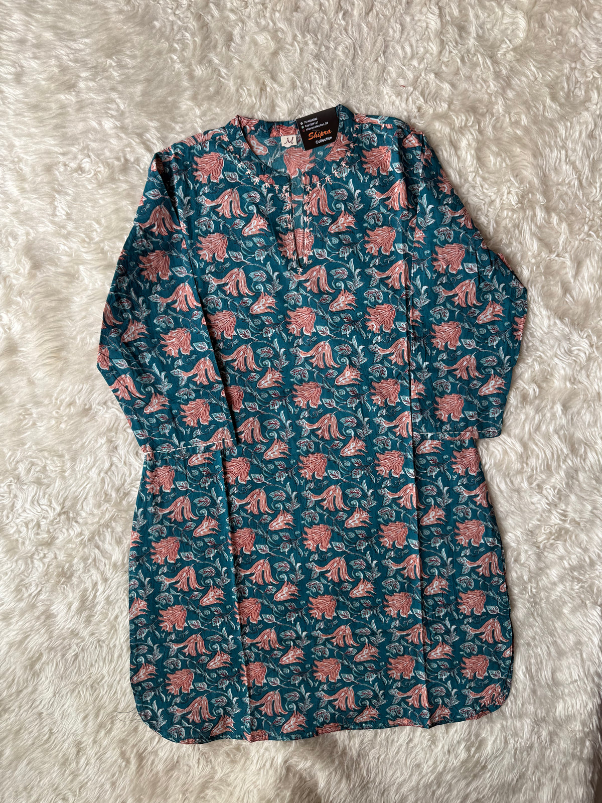Premium Cotton Kurti Farshi Salwar Set