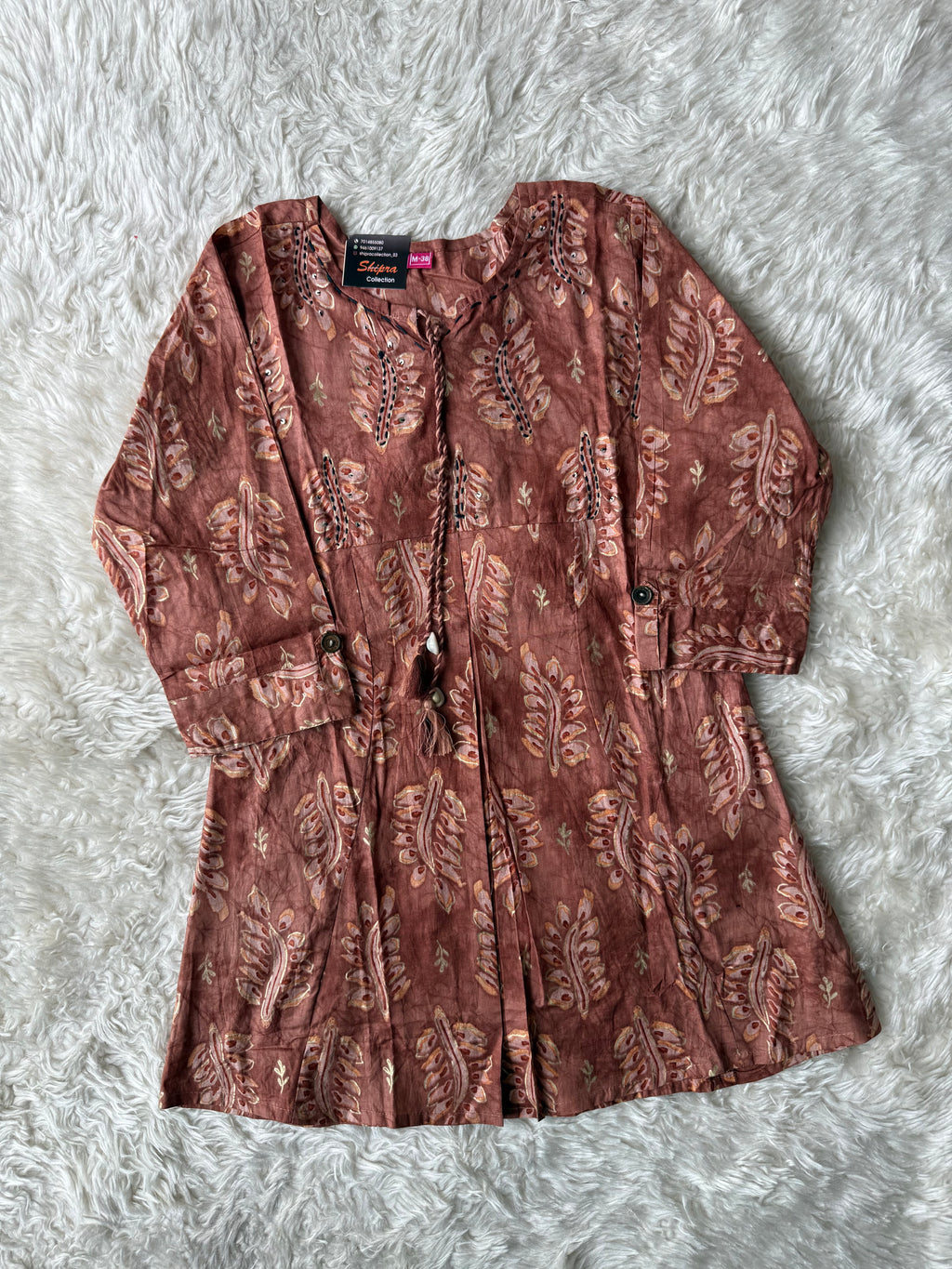 Breathable Cotton Patch Work Co-ord Set