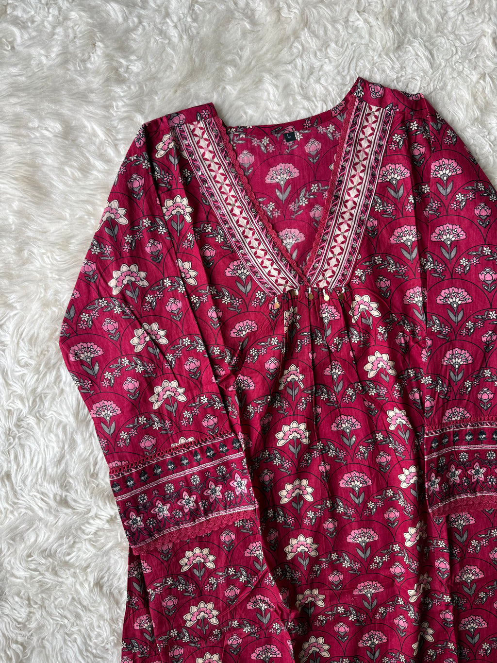 Budget Friendly Kurti Pant Dupatta Set