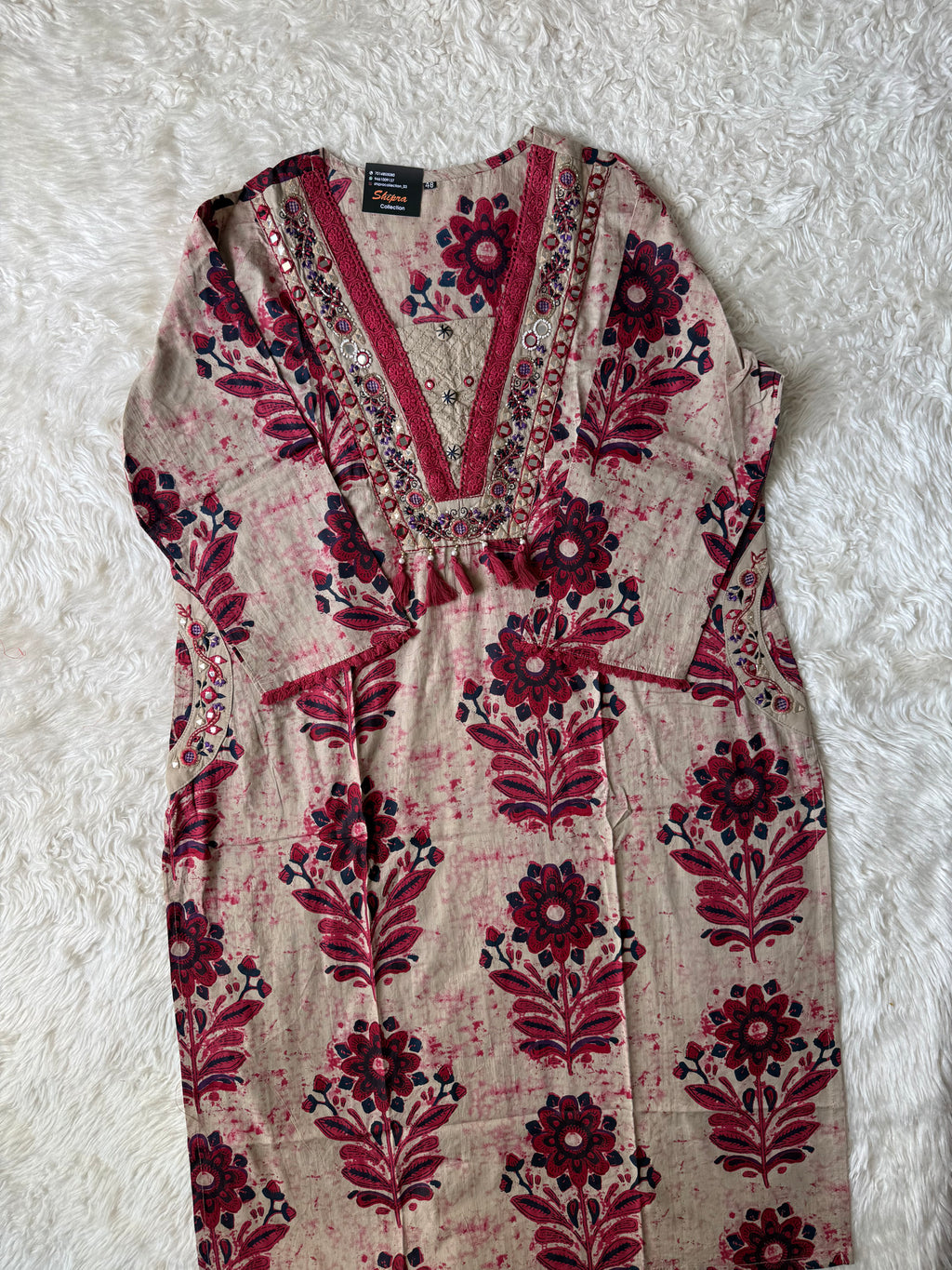 Premium Cotton Kurti Pant Dupatta Set