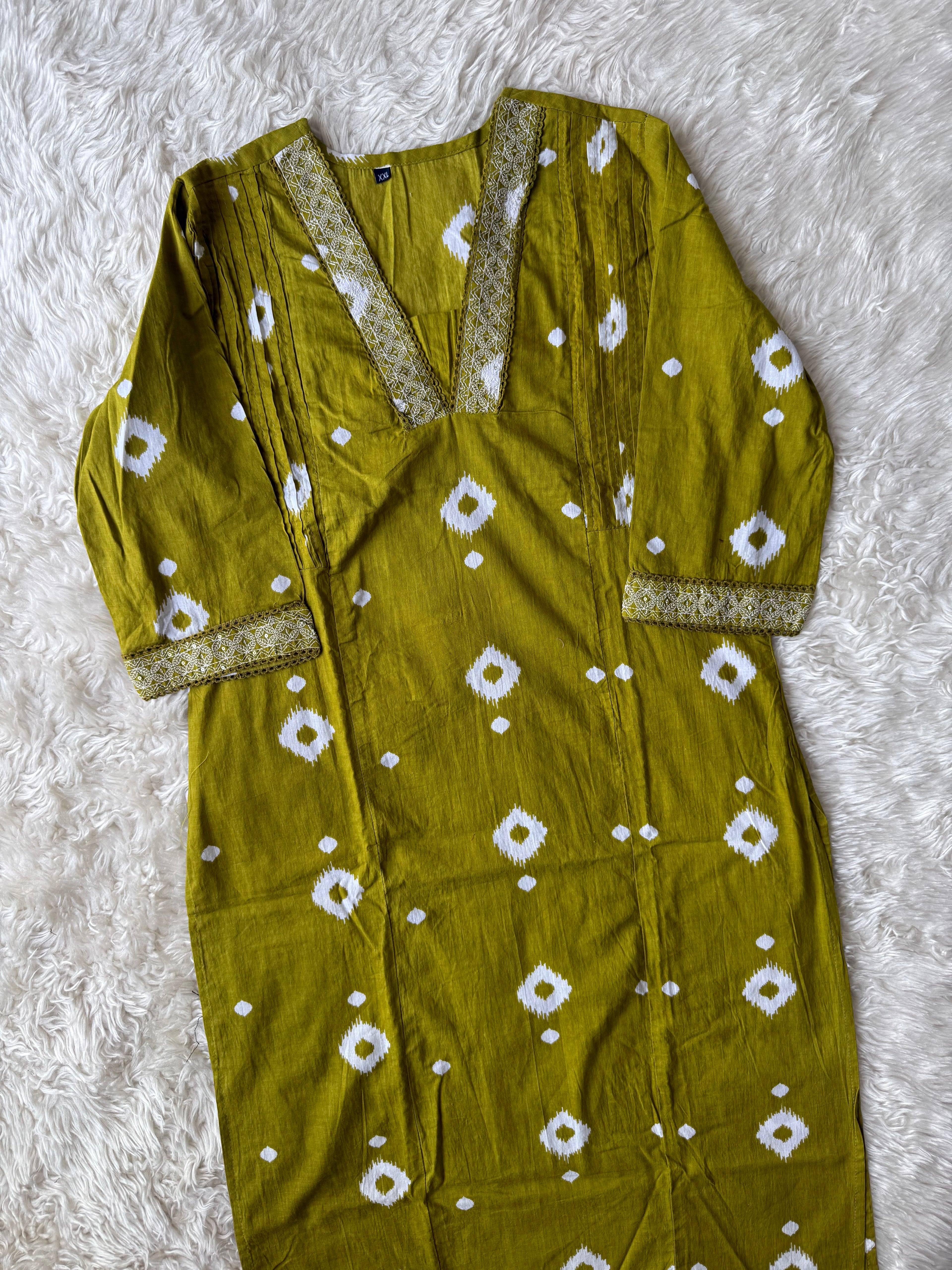 Pure Cotton Kurti