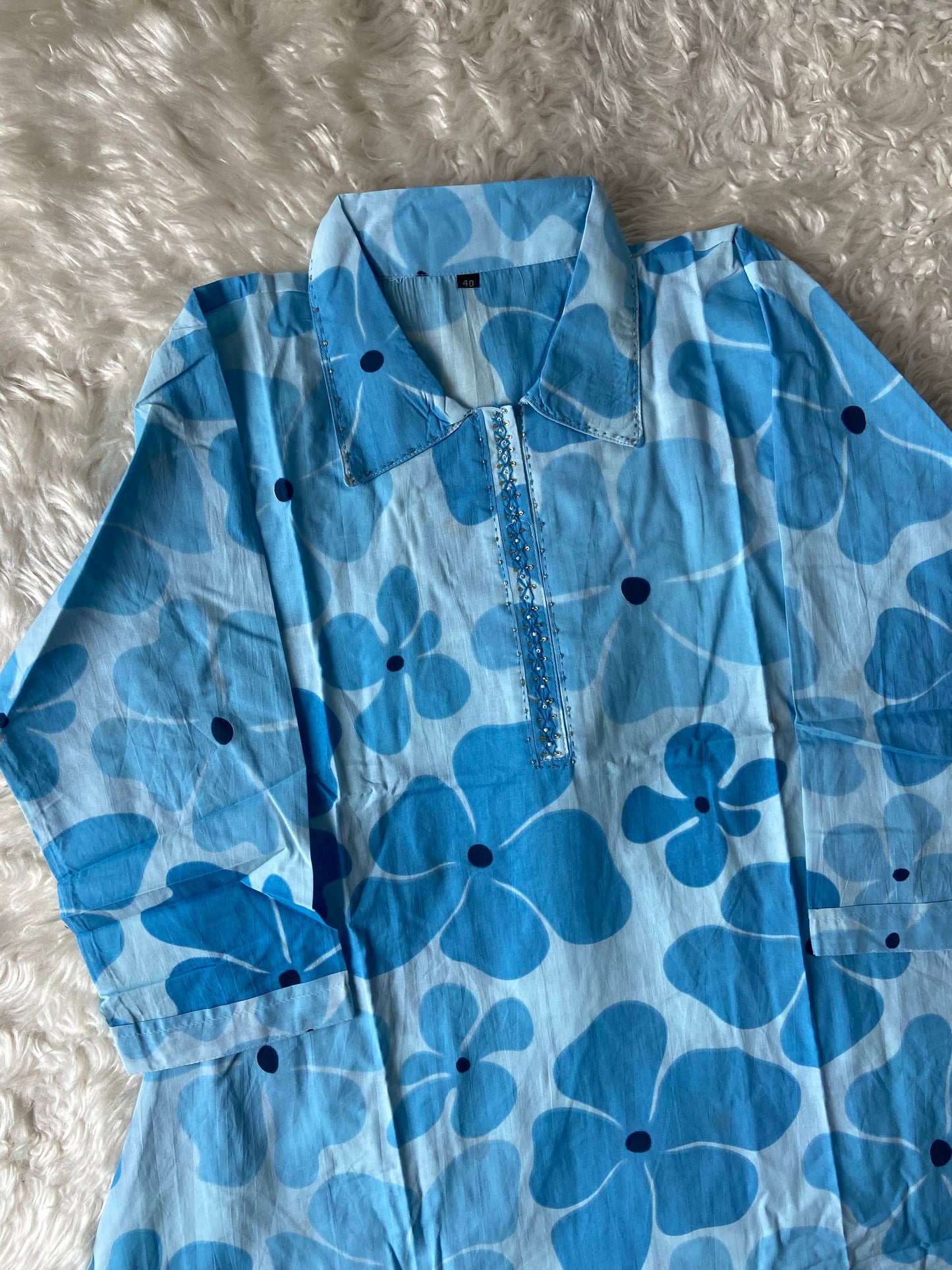 Pure Cotton  Co-ord Set