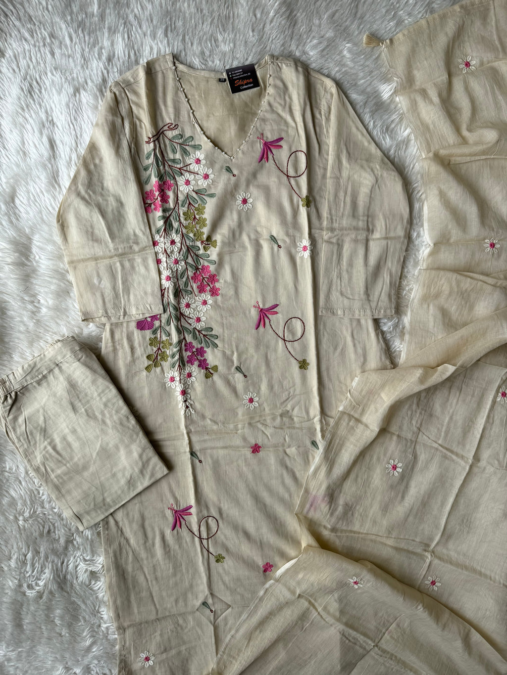Premium Cotton Thread Work Collection