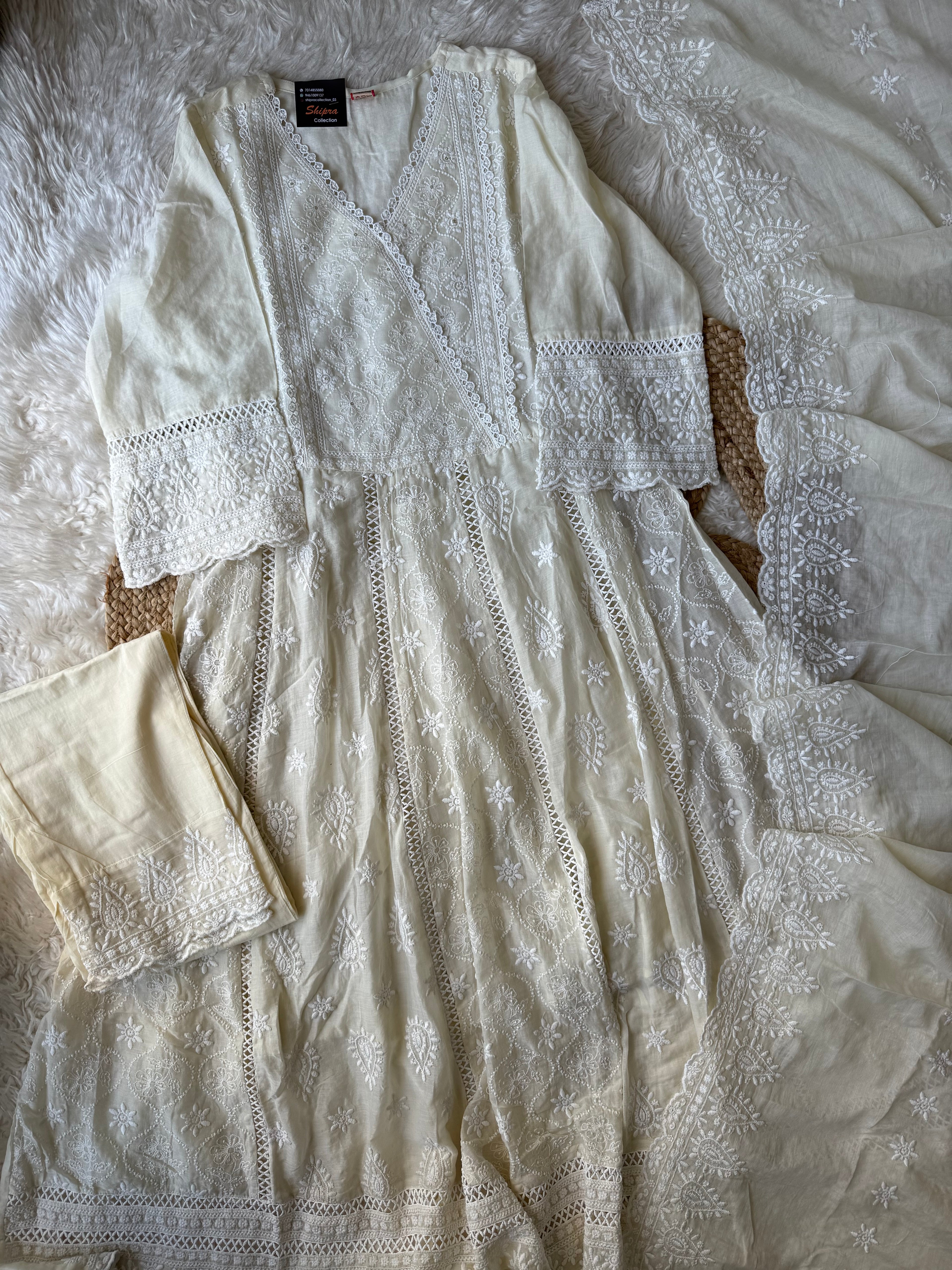 Premium Mul Cotton Chikankari Collection