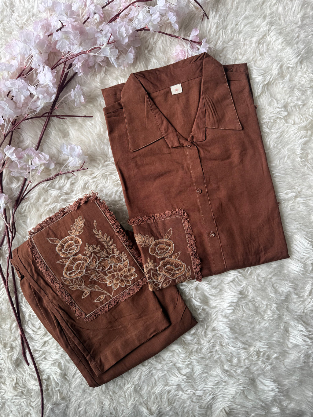 Pure Cotton Co-ord Set