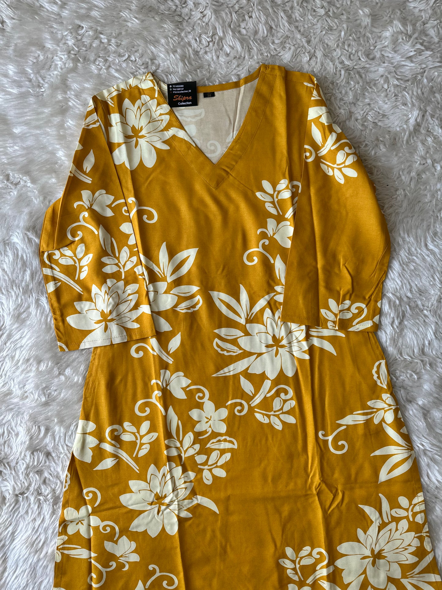 Makhan Fabric feel💕 Kurti Plazo Set
