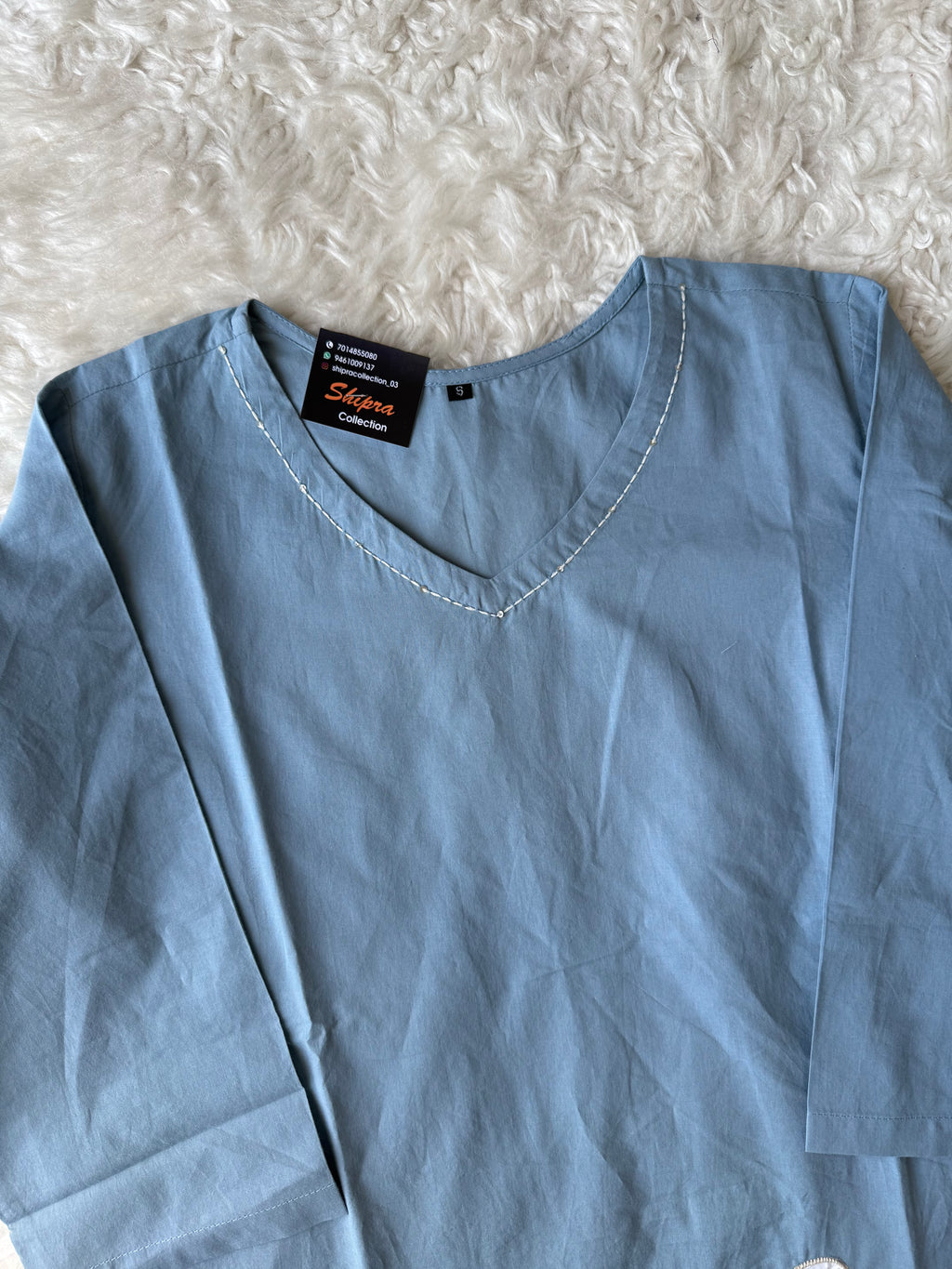 Breathable Cotton Patch Work Co-ord Set