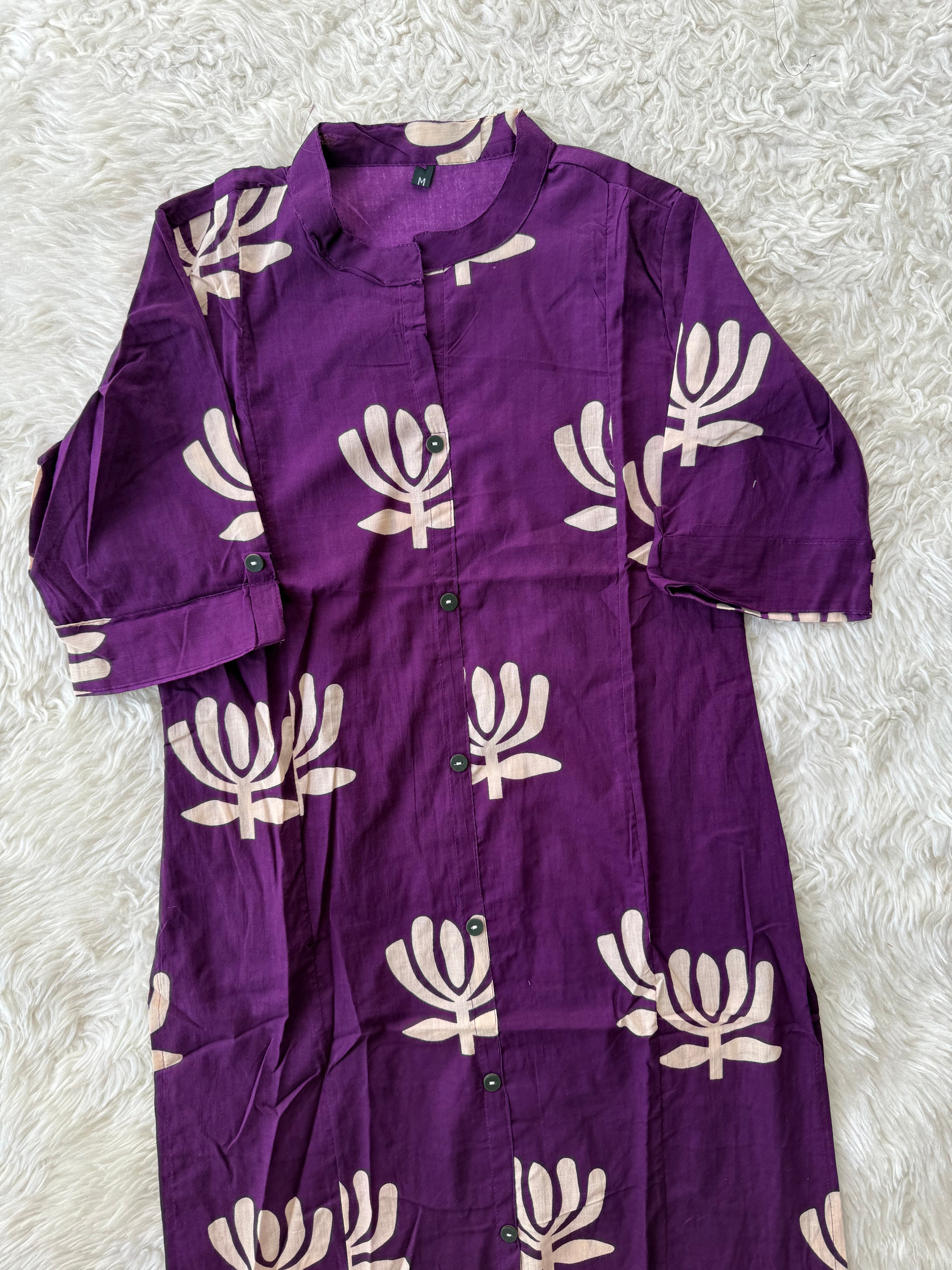 Cotton Kurti Pant Set
