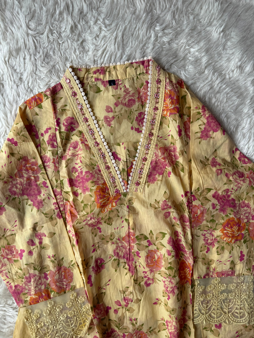 Budget Friendly Kurti Pant Dupatta Set