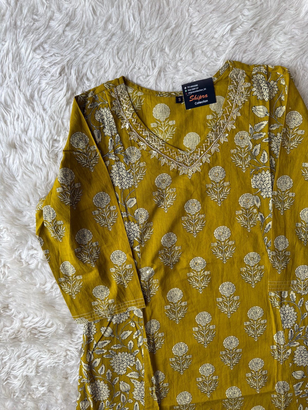 Premium Cotton Kurti Pant Dupatta Set
