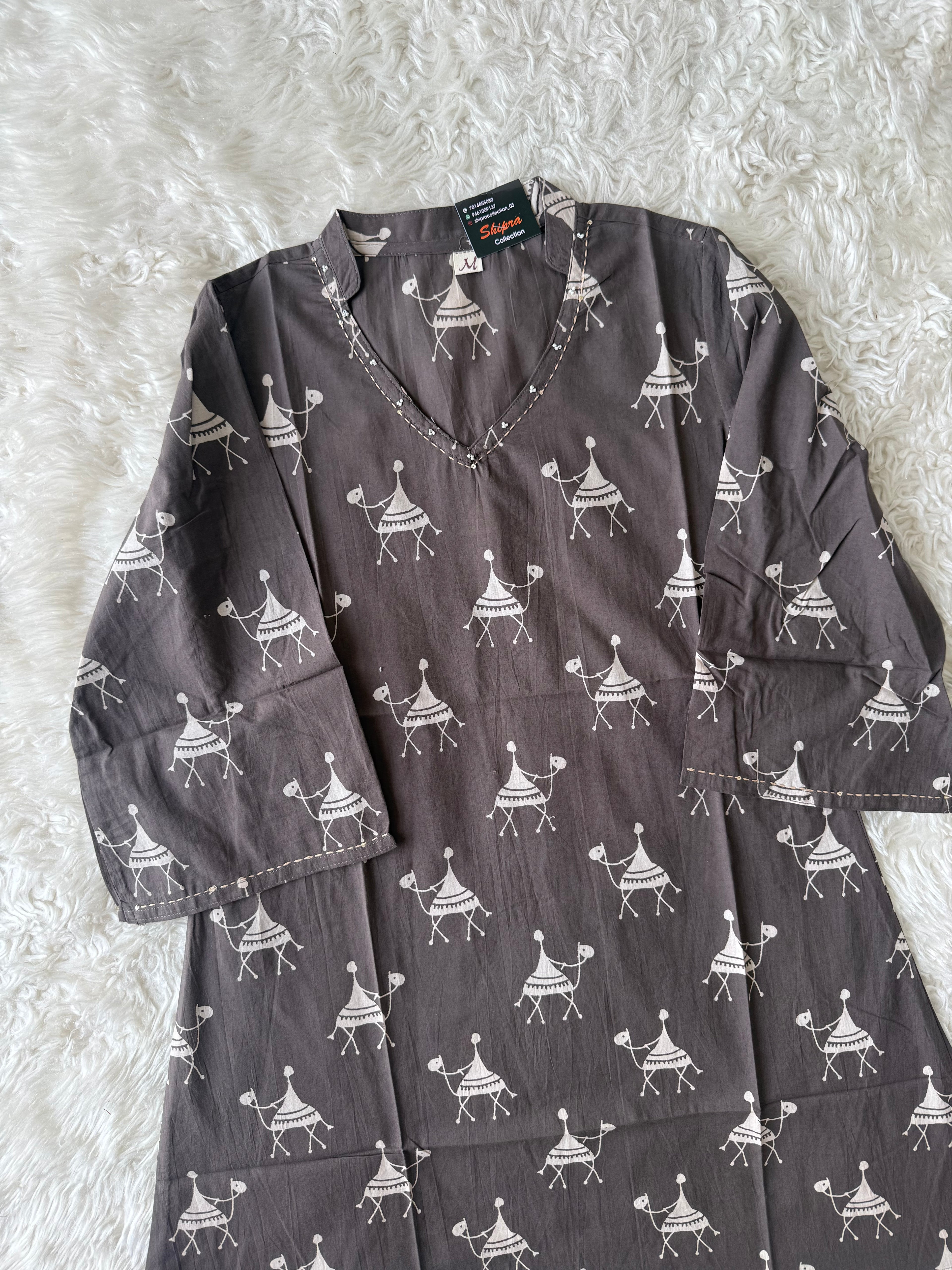 Pure Cotton Co-ord Set