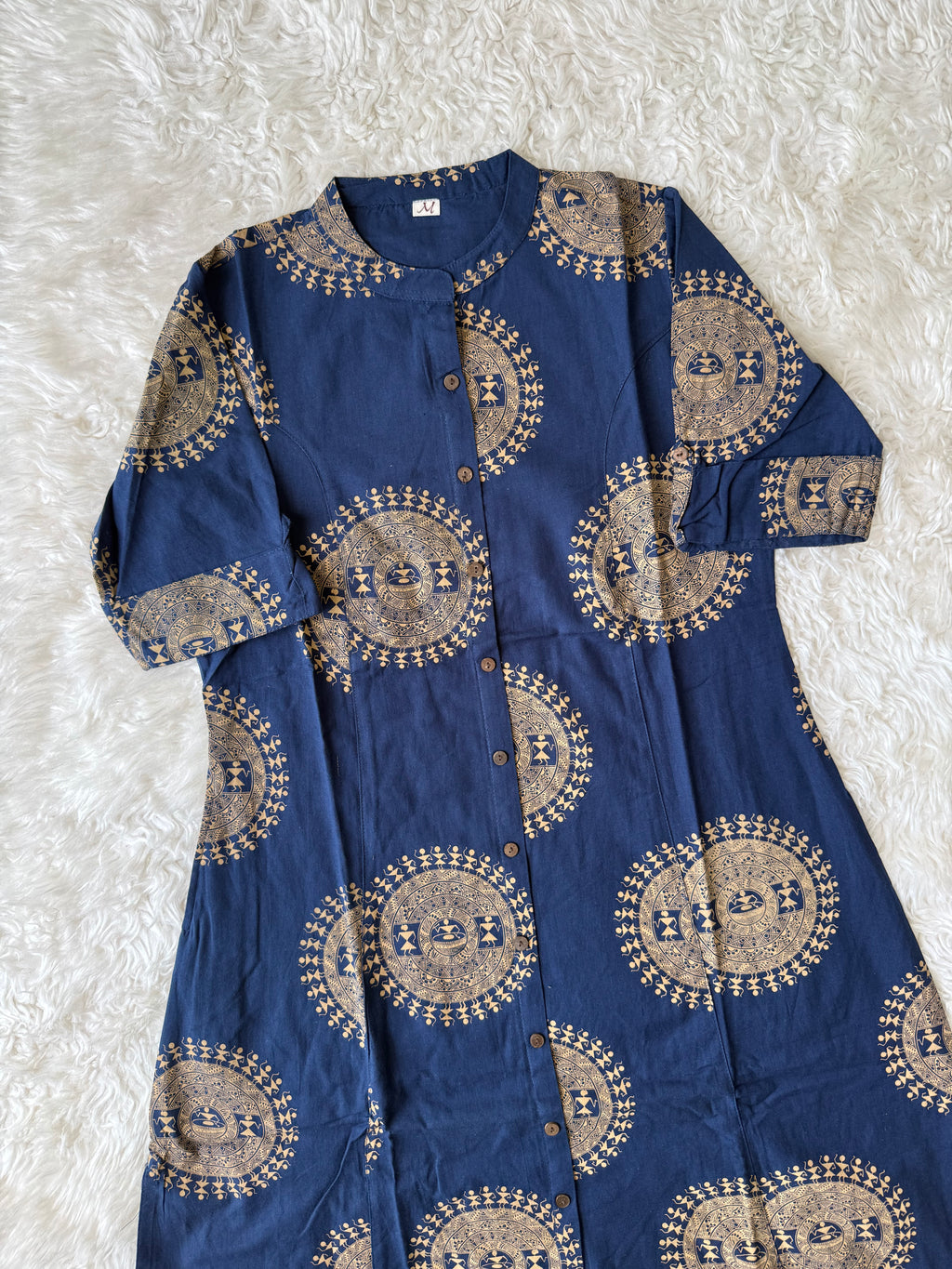 Khadi Cotton Elbow Sleeves Set