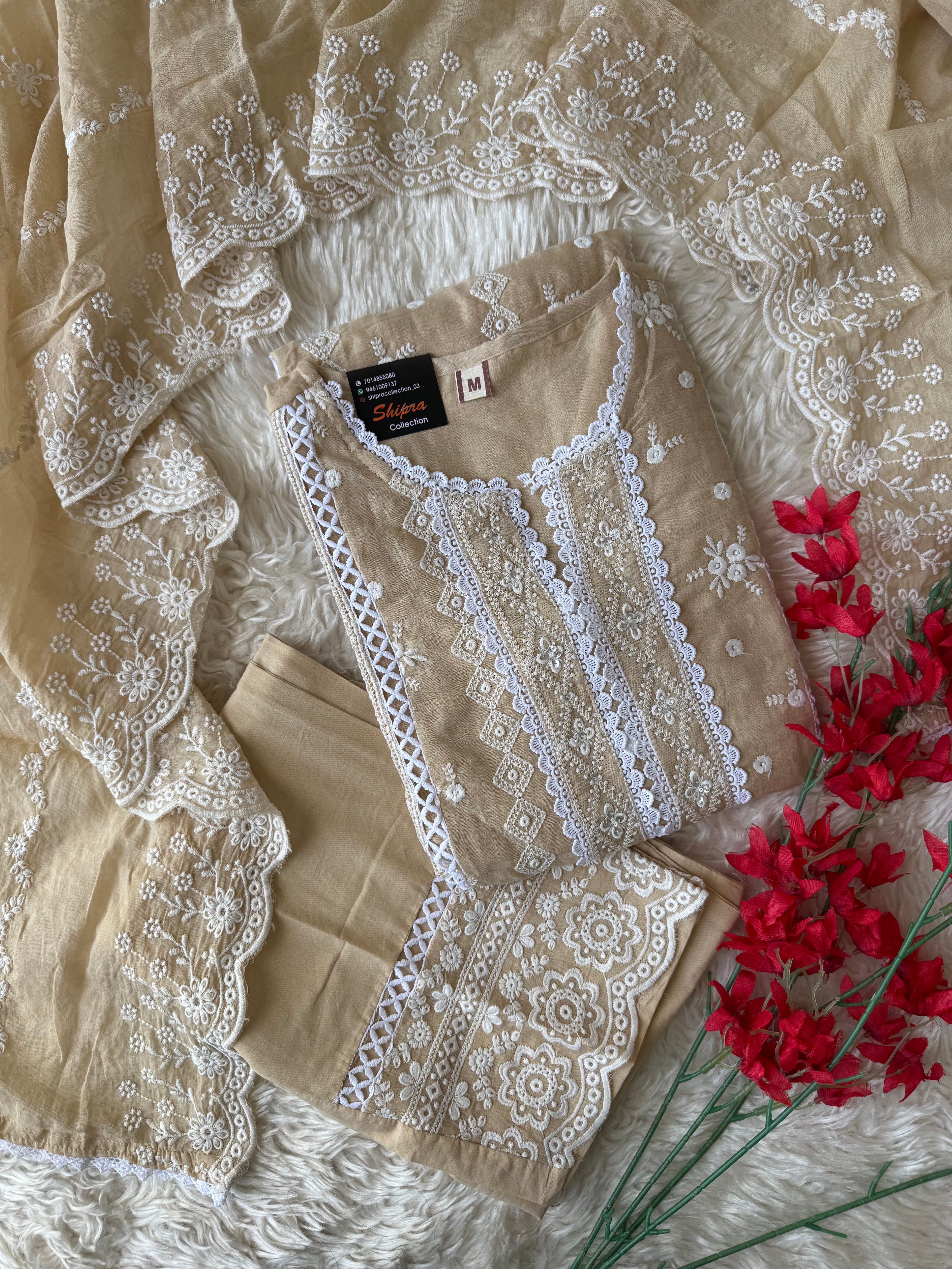 Premium Mul Cotton Chikankari Collection
