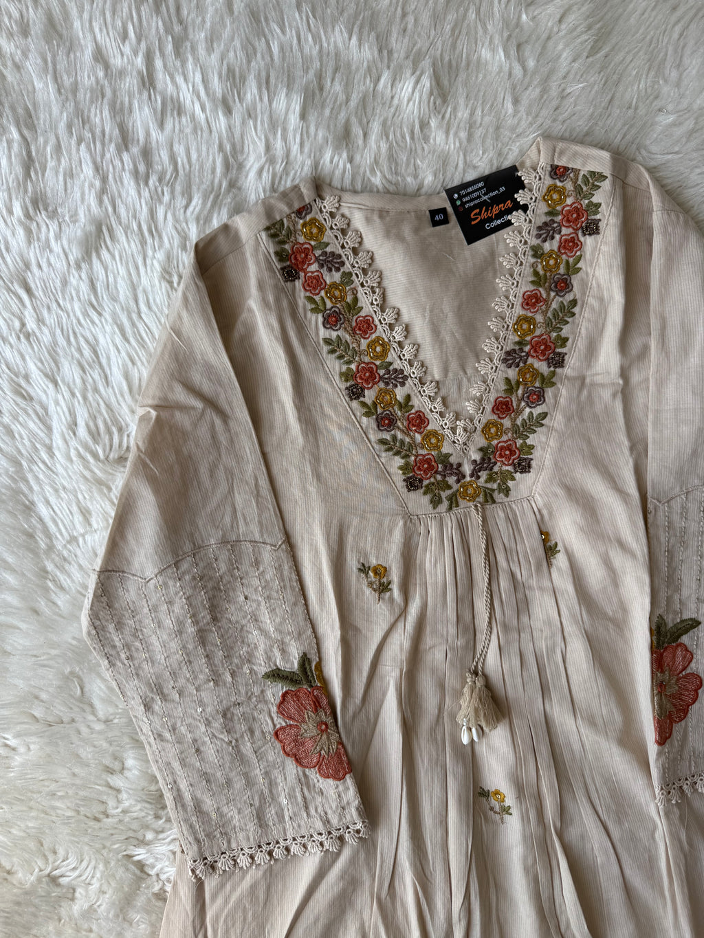 Premium Cotton Thread Work Collection