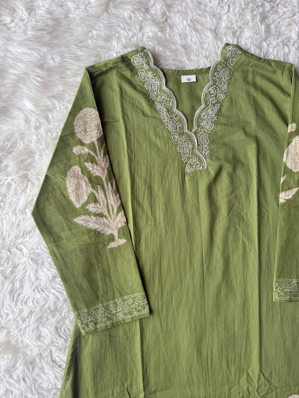 Premium Cotton Kurti Plazo Dupatta Set