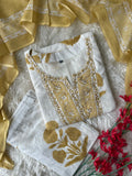 Premium Cotton Kurti Pant Dupatta Set