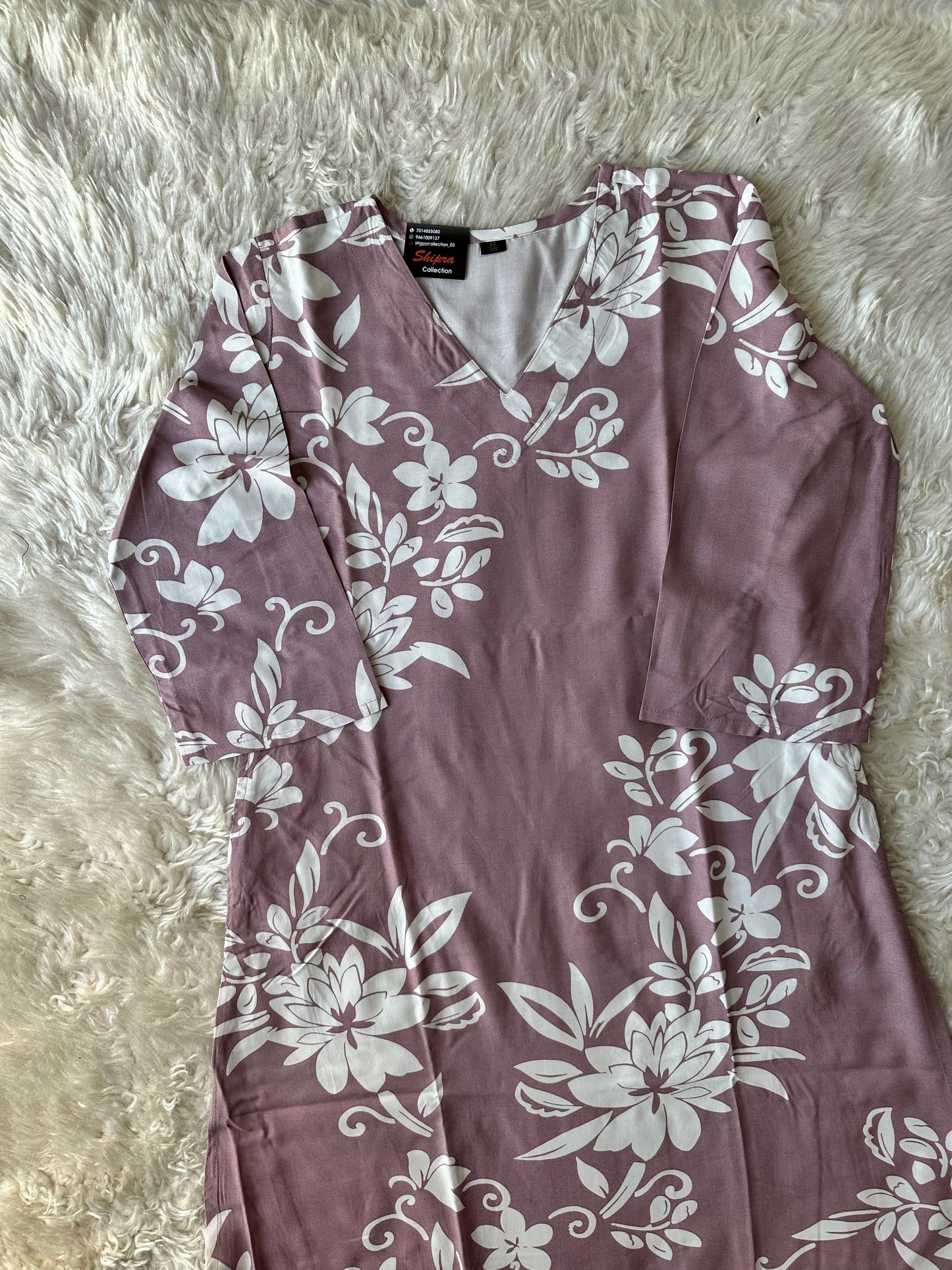 Makhan Fabric feel💕 Kurti Plazo Set