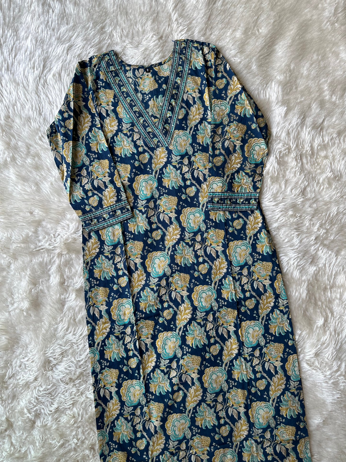 Premium Cotton Kurti Pant Dupatta Set