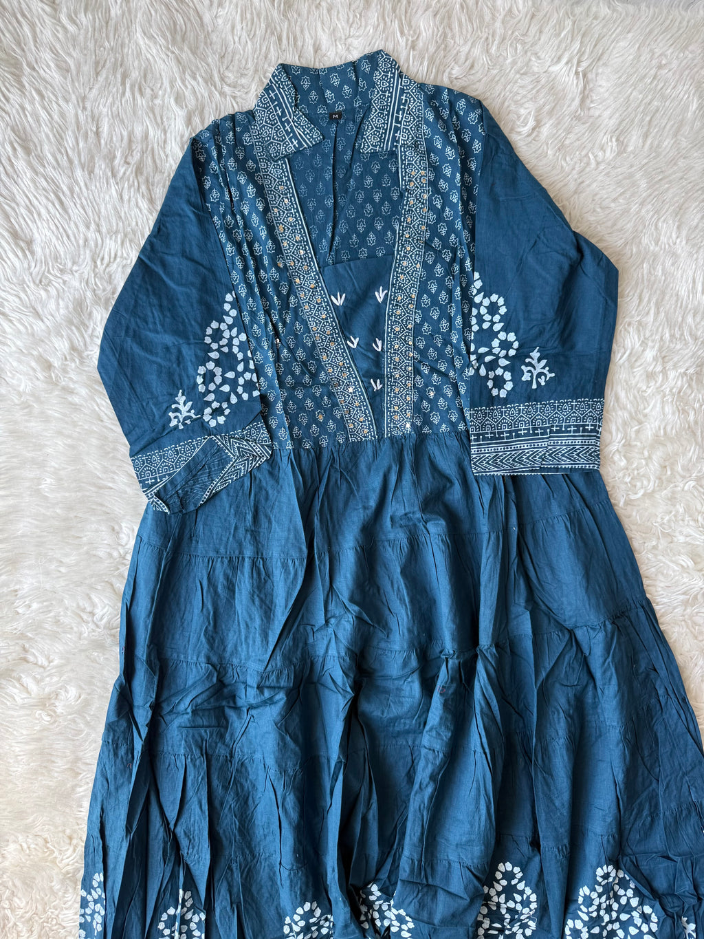 Cotton FLARE Kurti Pant Set
