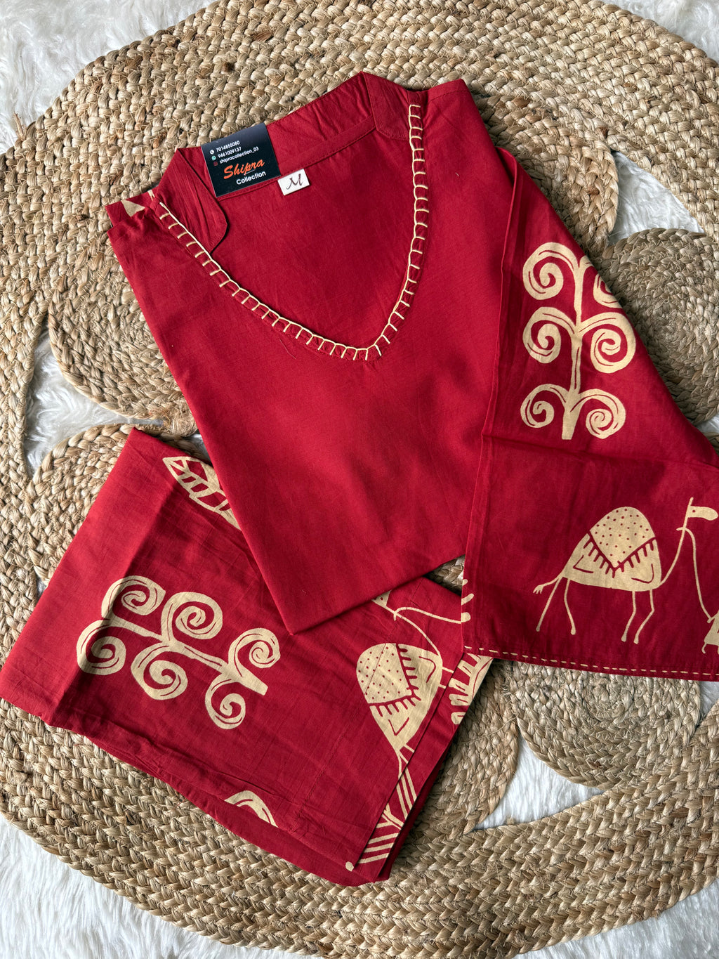 Pure Cotton Co-ord Set