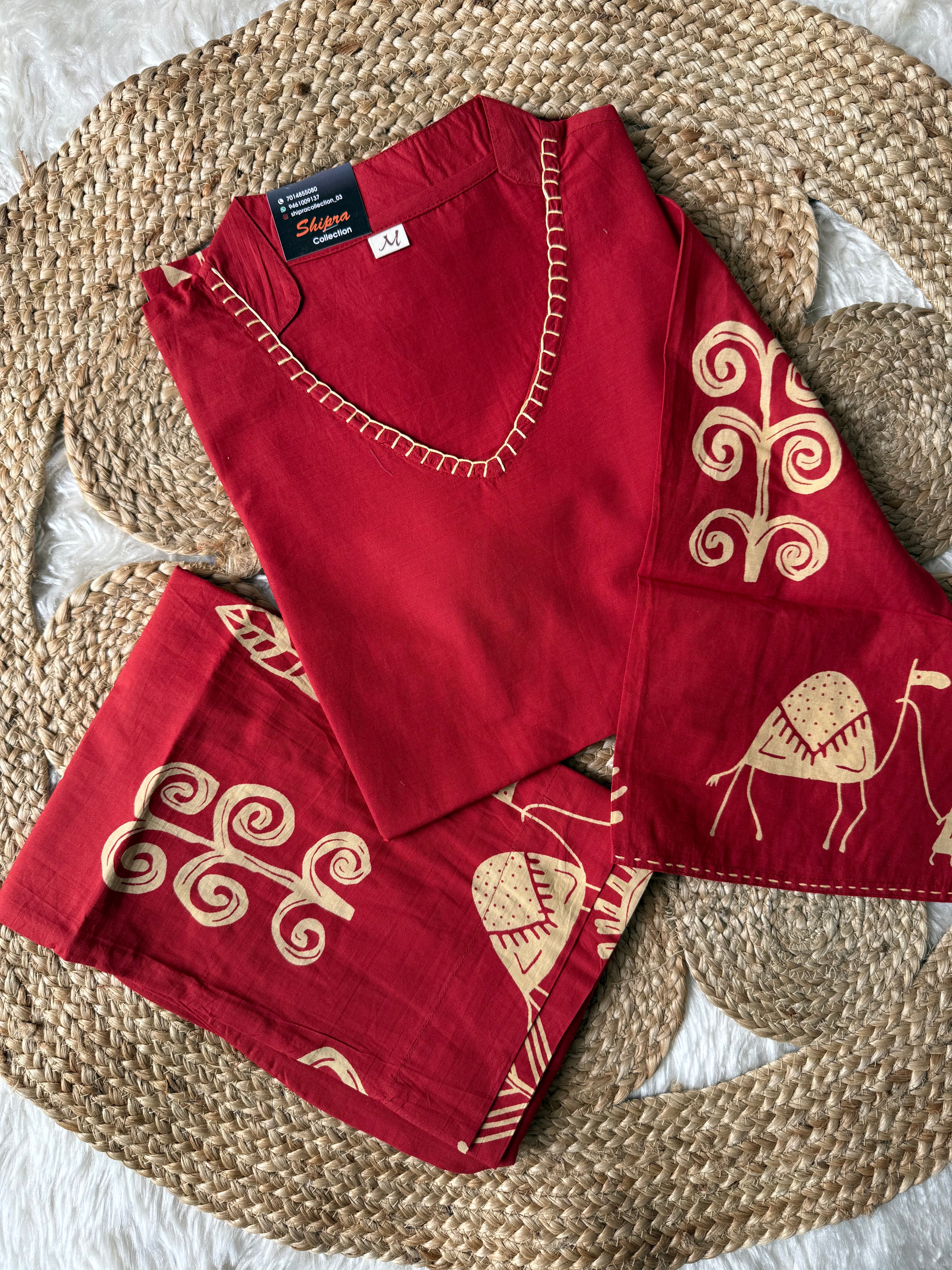Pure Cotton Co-ord Set