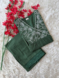 Khadi Cotton Kurti Plazo Set