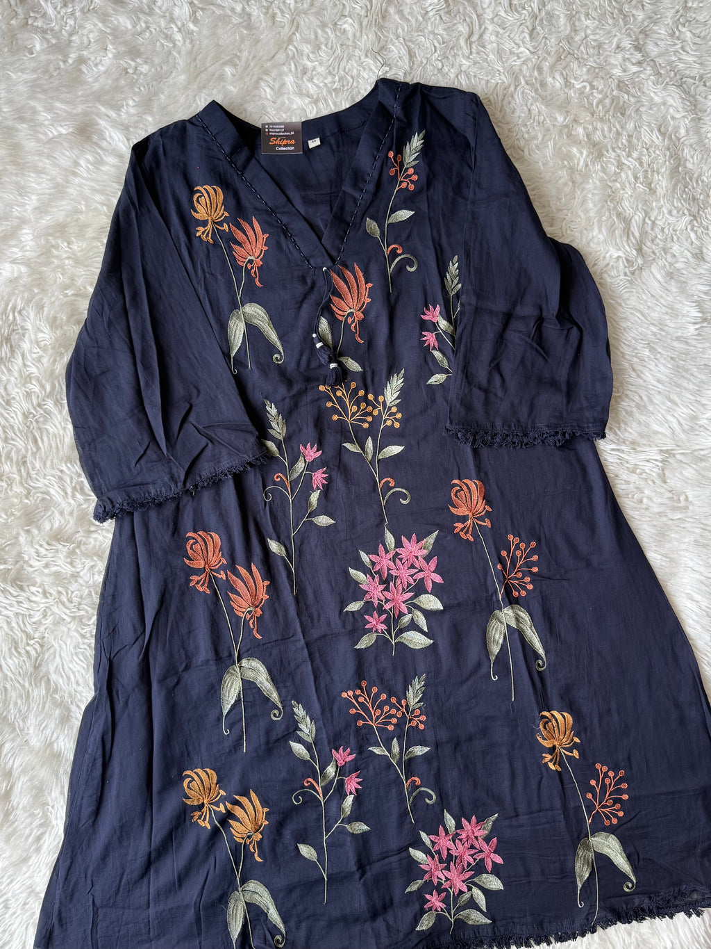 Premium Mul Cotton Thread Work Collection
