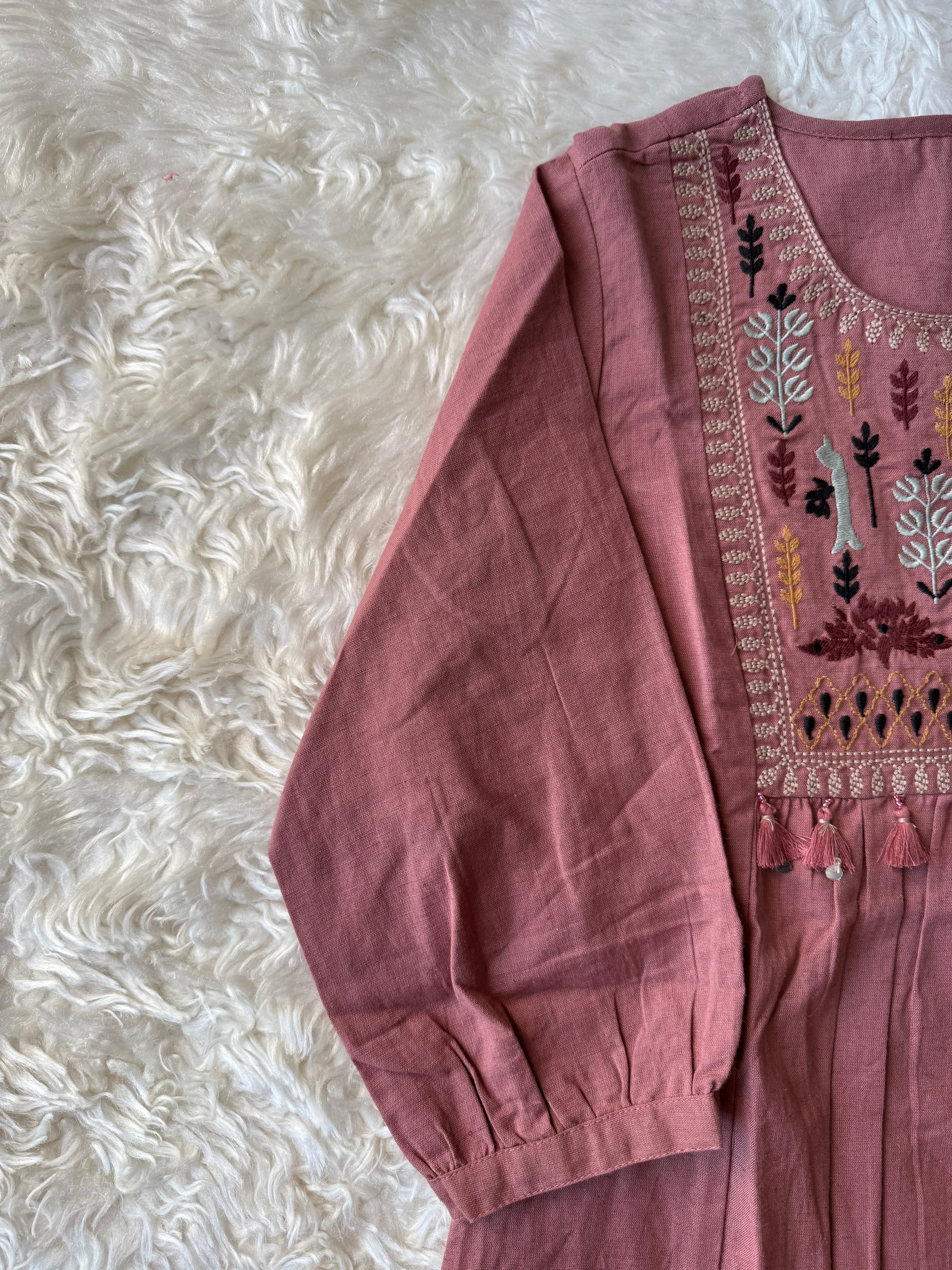 Khadi Cotton Short Kurti