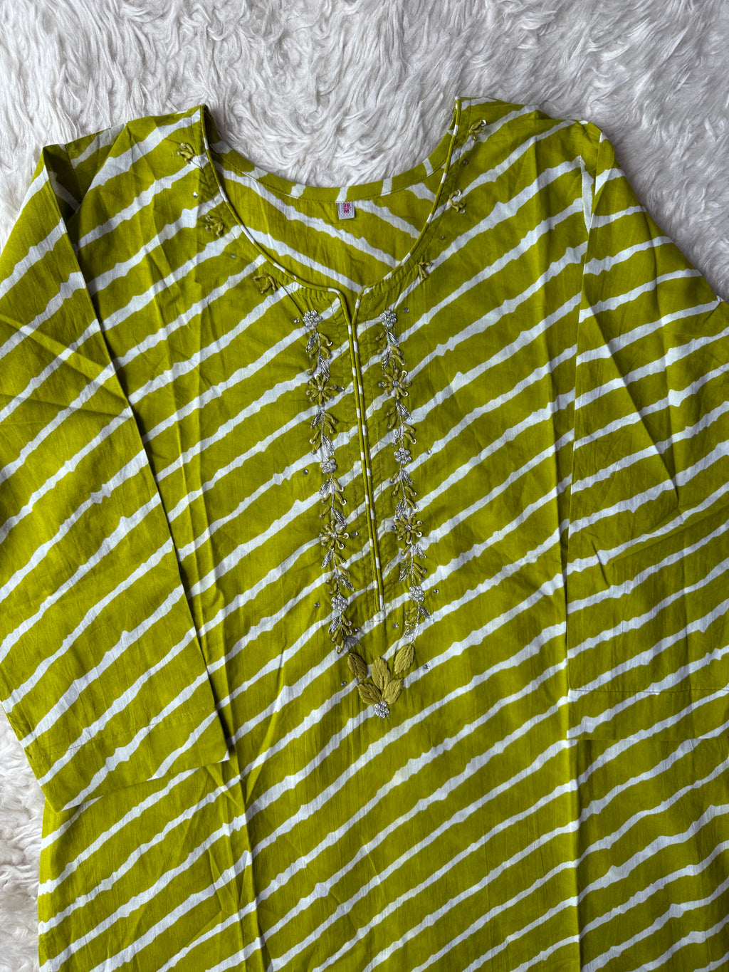 Premium Cotton Lehariya Set