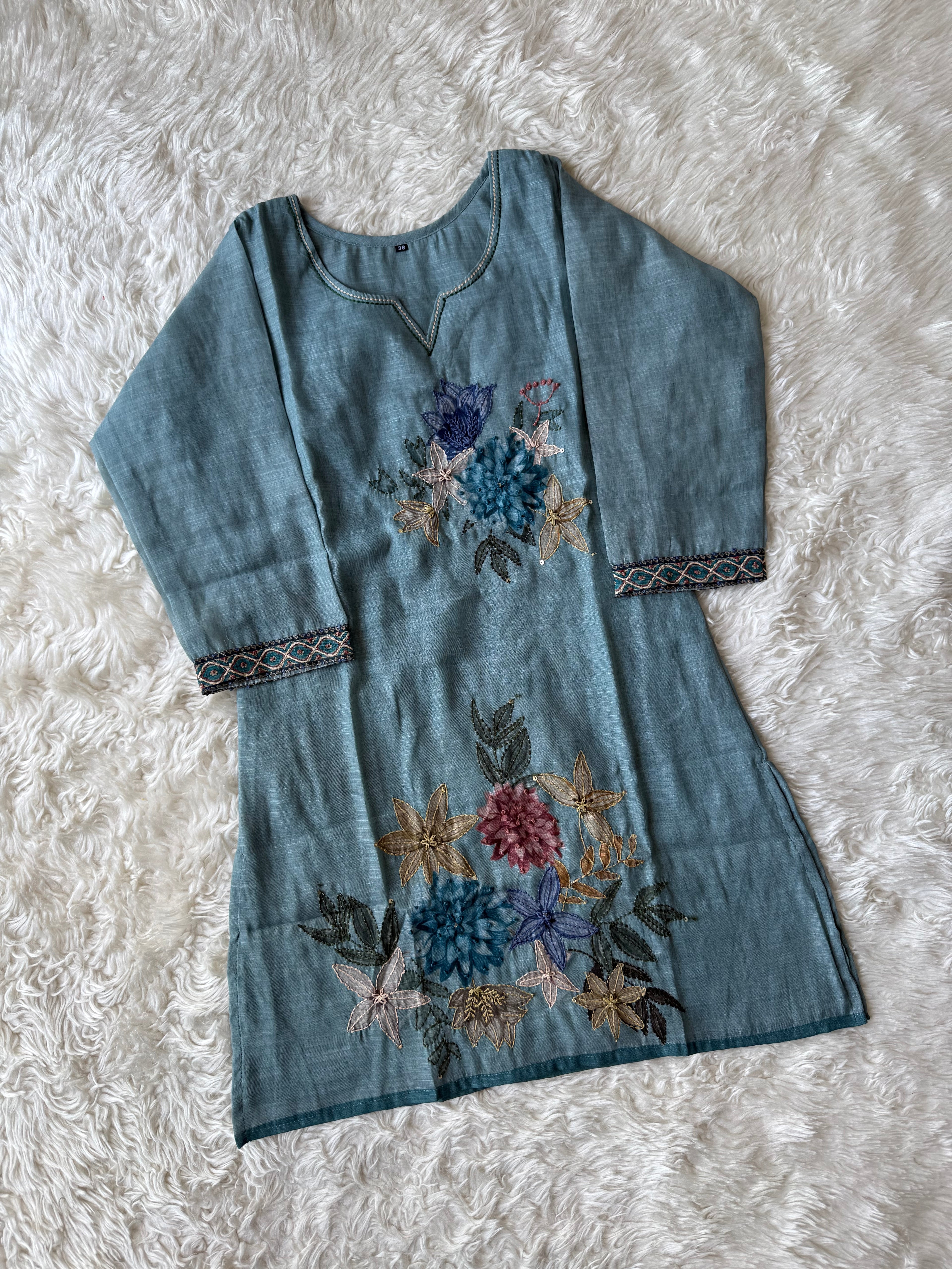 Chanderi Silk Co-ord Set