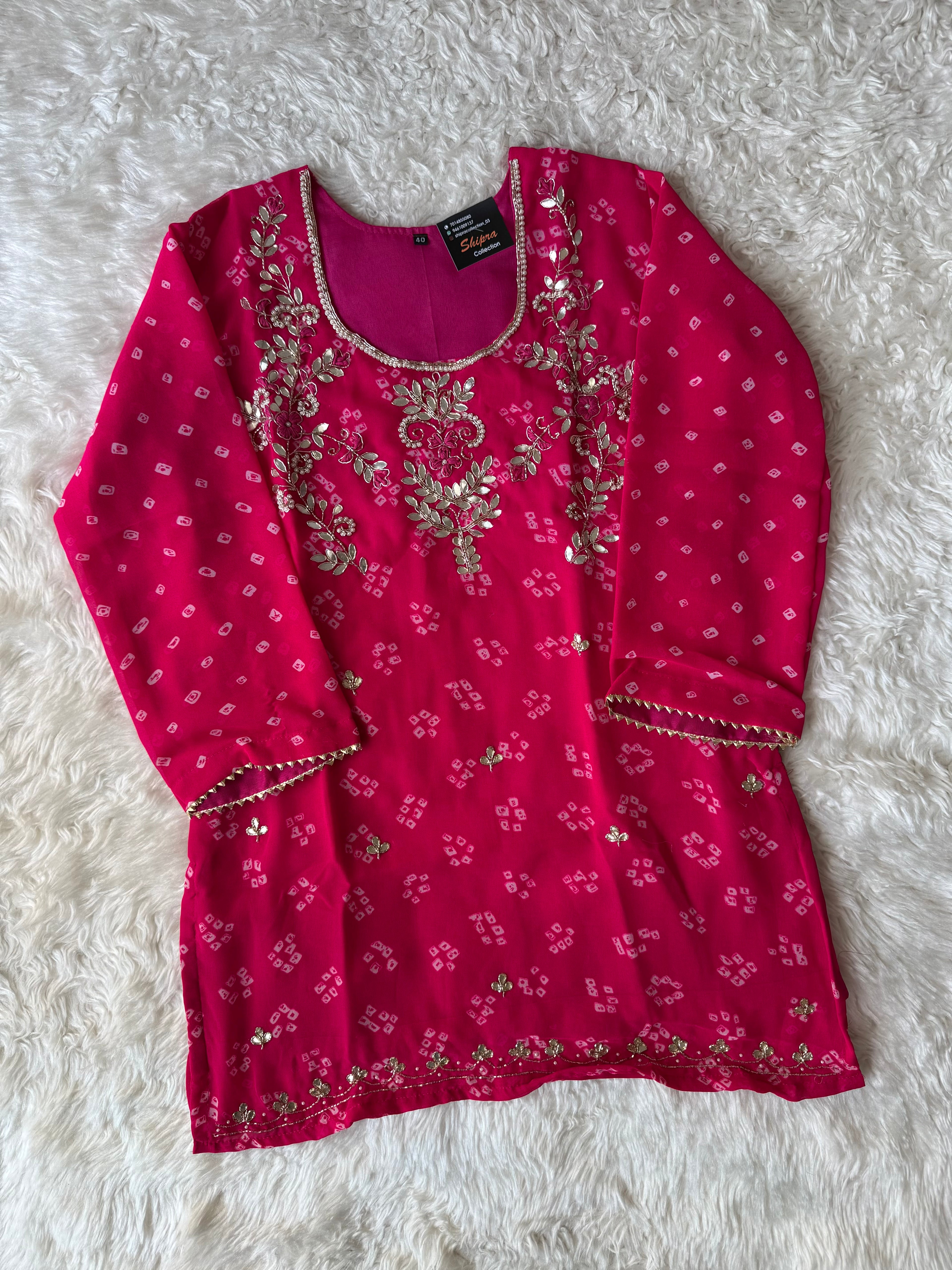 Georgette Co-ord Set