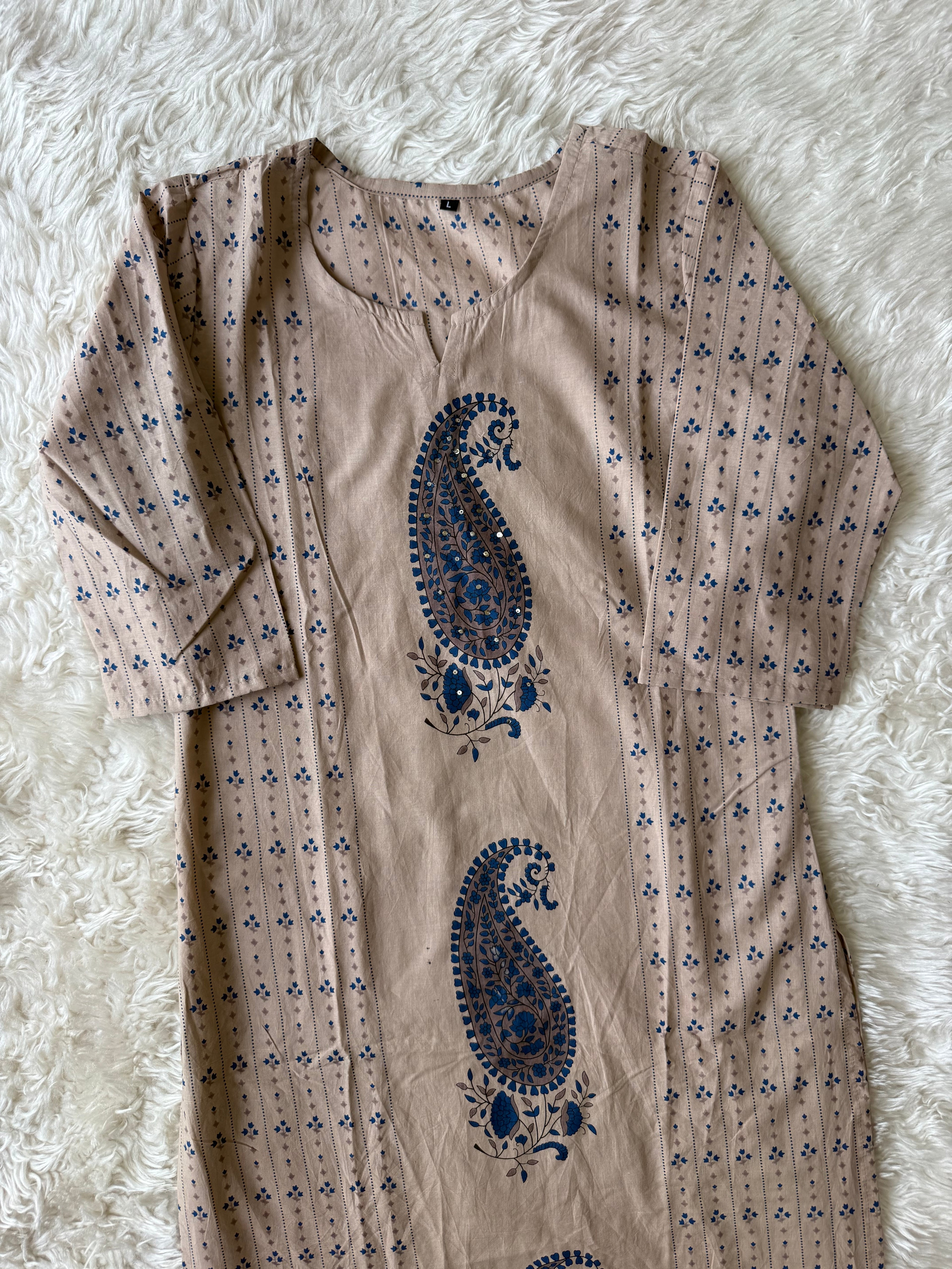 Budget Friendly Kurti Pant Dupatta Set