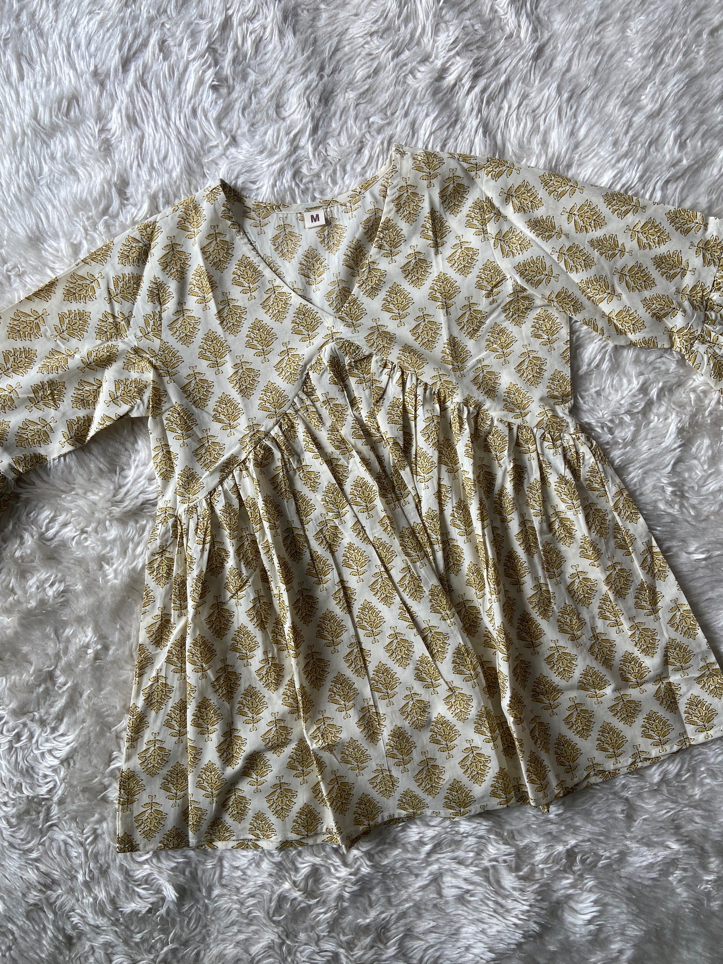 Premium Cotton Peplum short Kurti