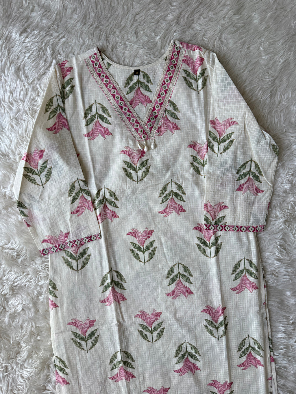 Premium Cotton Kurti Pant Dupatta Set