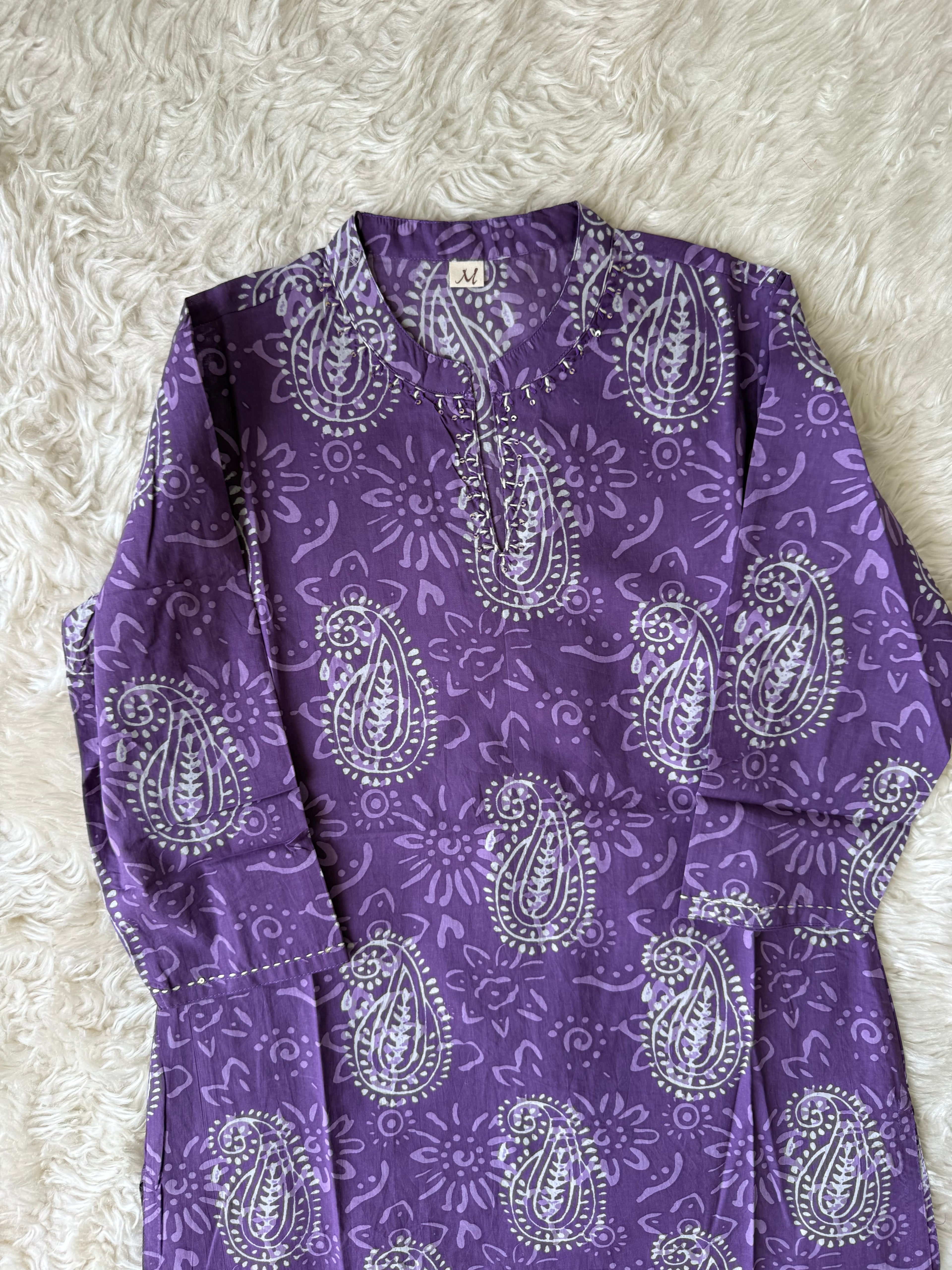 Premium Cotton Kurti Farshi Salwar Set