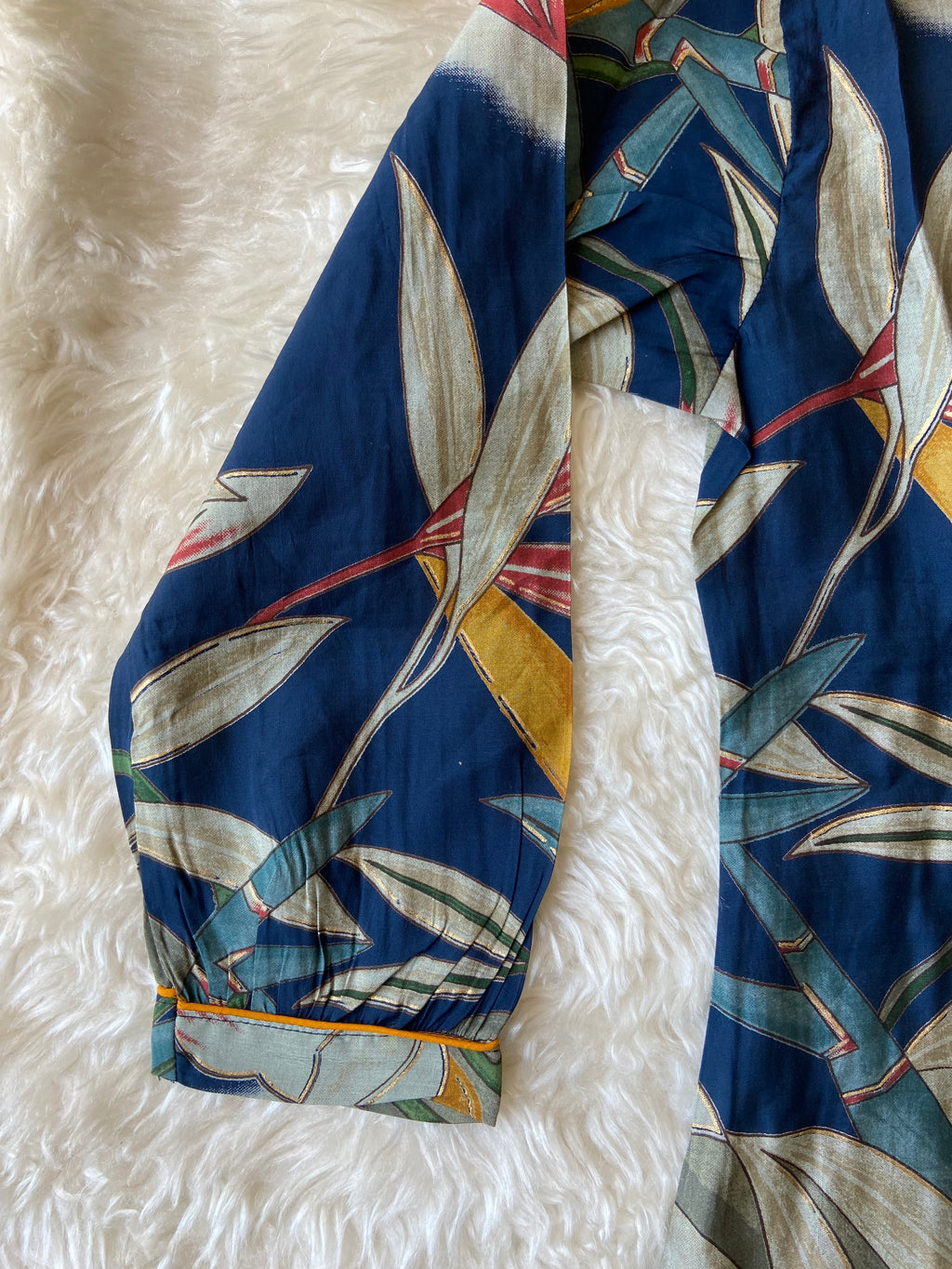 Muslin Silk Kurti Afghani Pant Dupatta Set