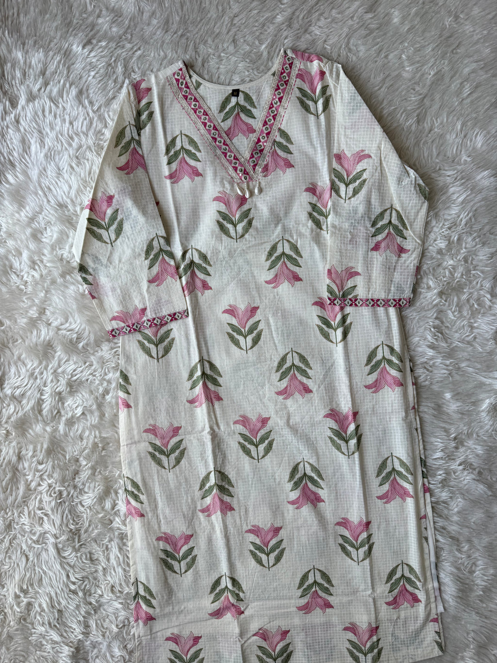 Premium Cotton Kurti Pant Dupatta Set