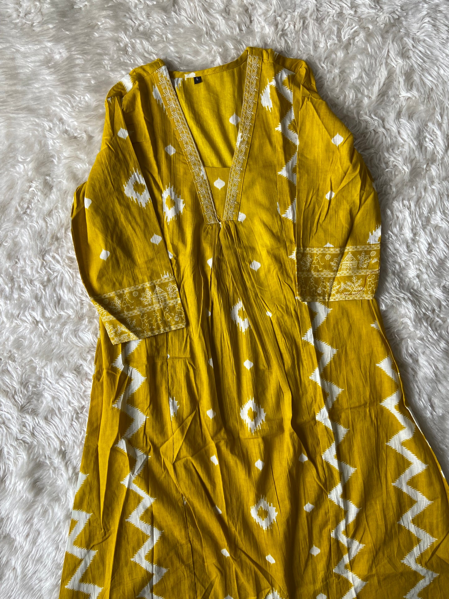 Budget Friendly FLARE Kurti Pant Dupatta Set