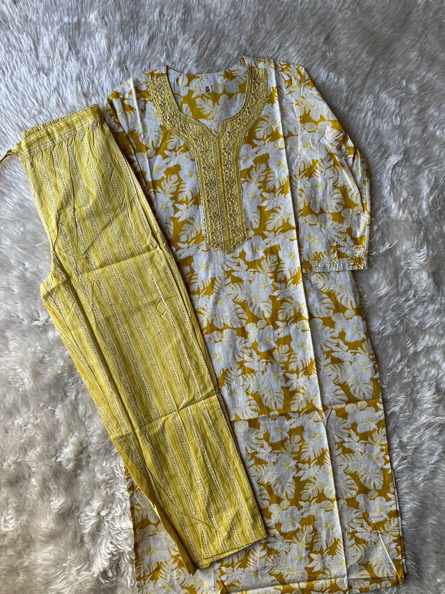 Stock Clearance 🚨 Pure Cotton Kurti Pant Set