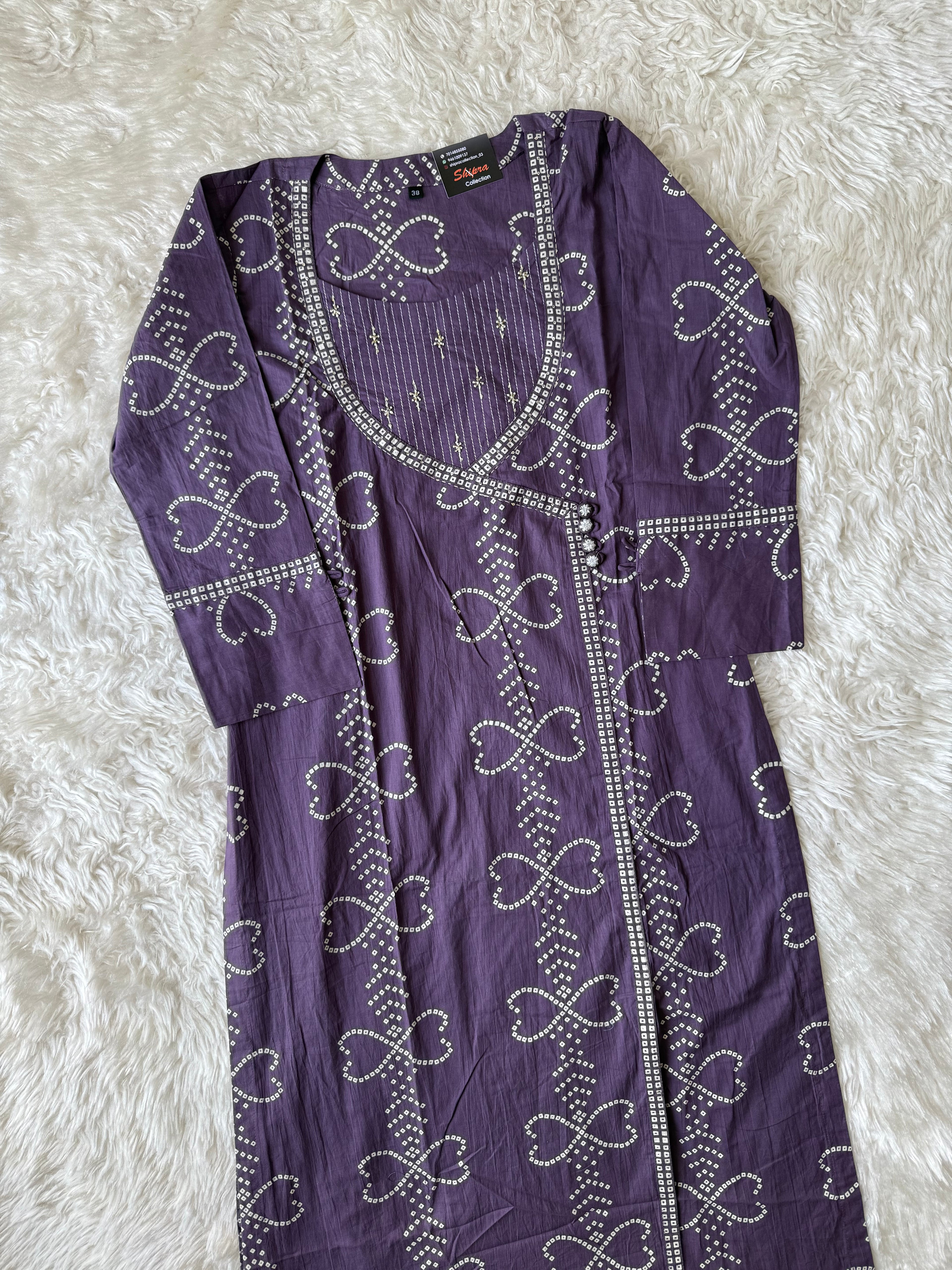 Premium Cotton Kurti Plazo Dupatta Set