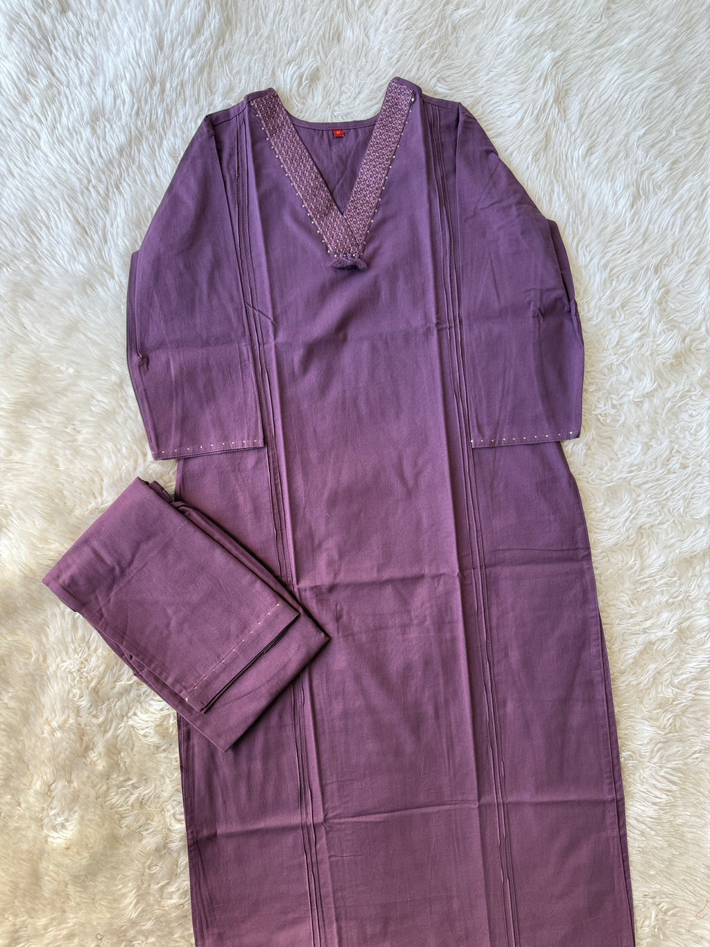 Premium Khadi Cotton Kurti Pant Set
