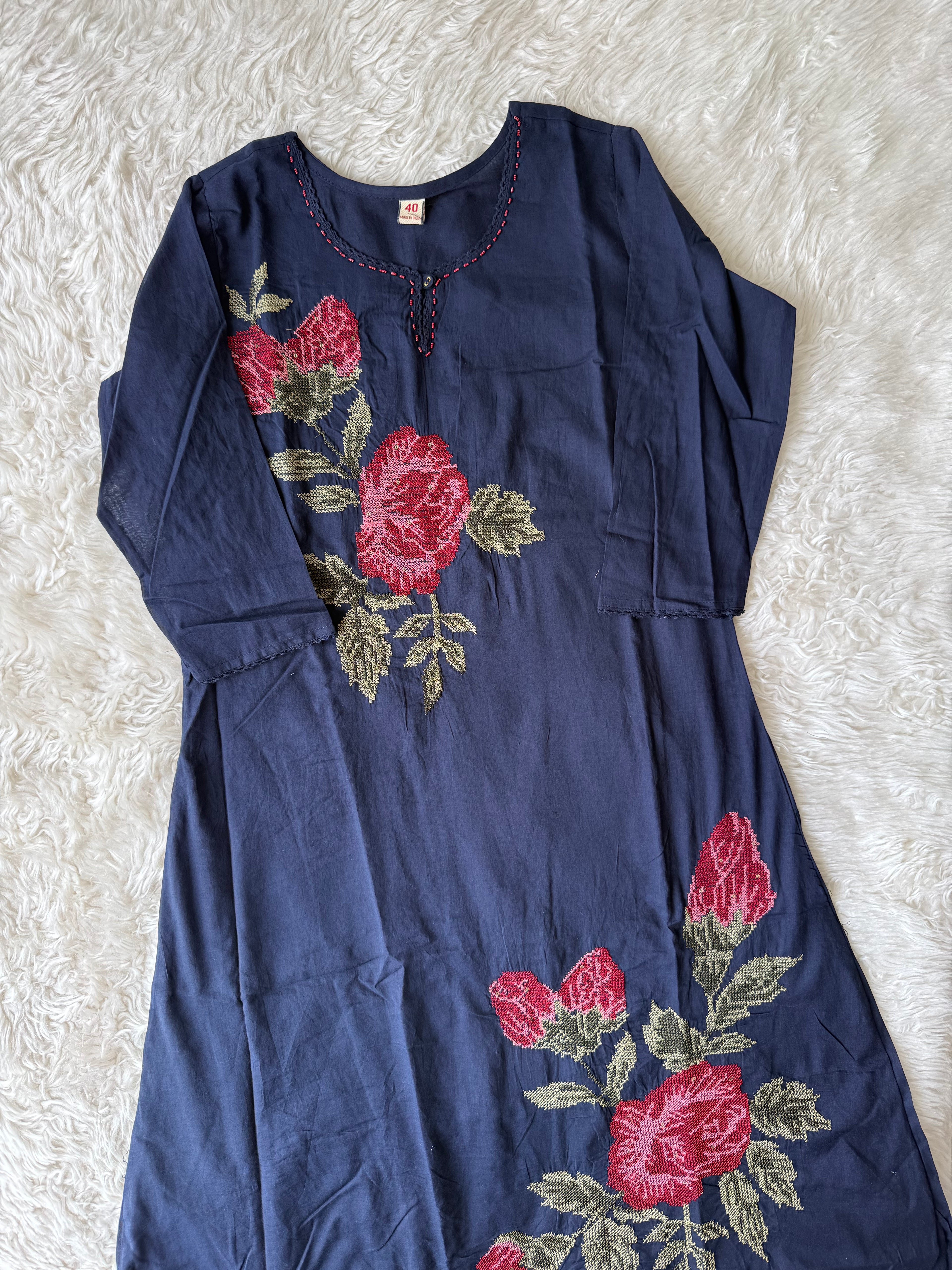 Premium Cotton Thread Work Collection
