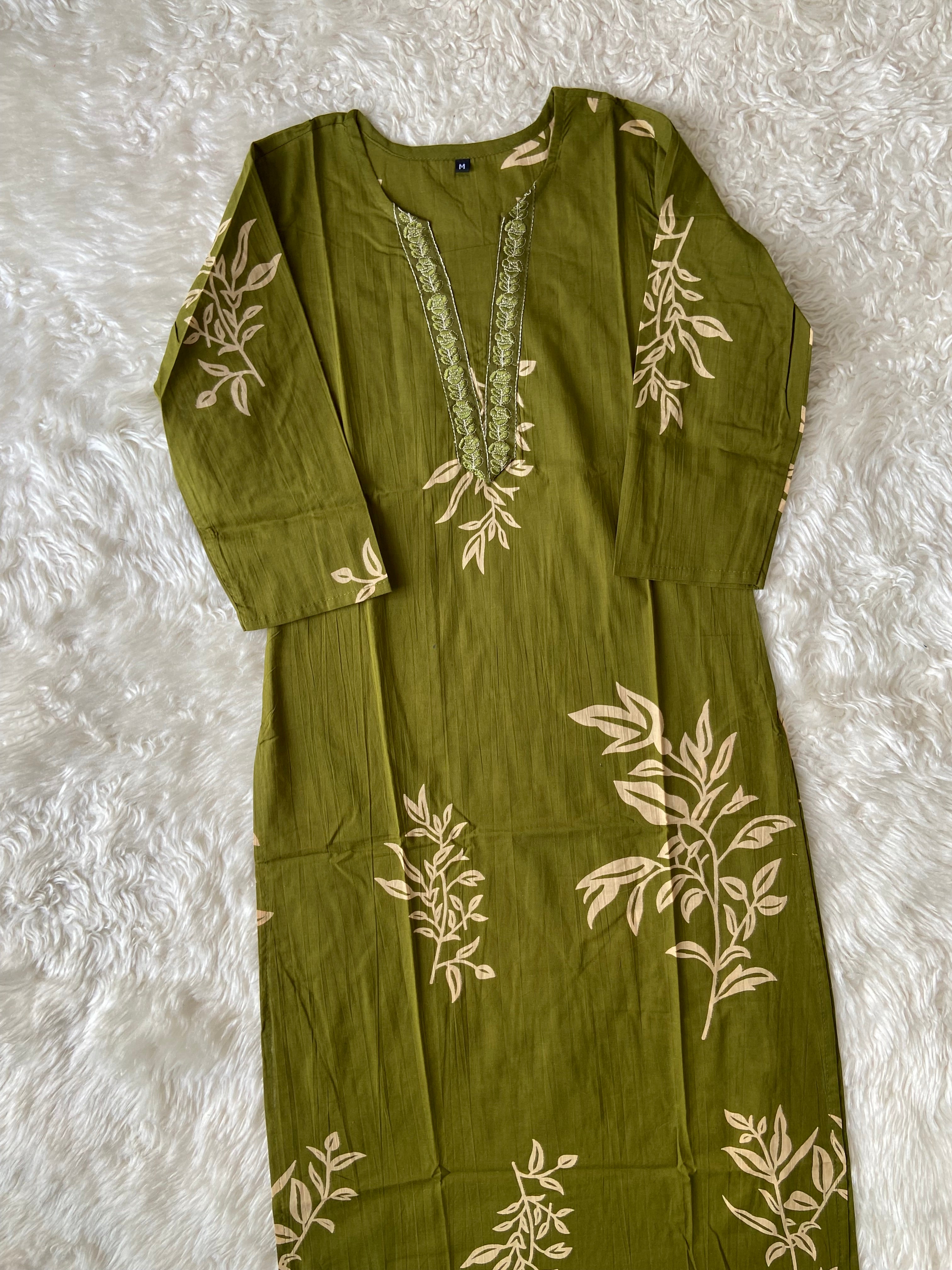 Budget Friendly Kurti Pant Dupatta Set